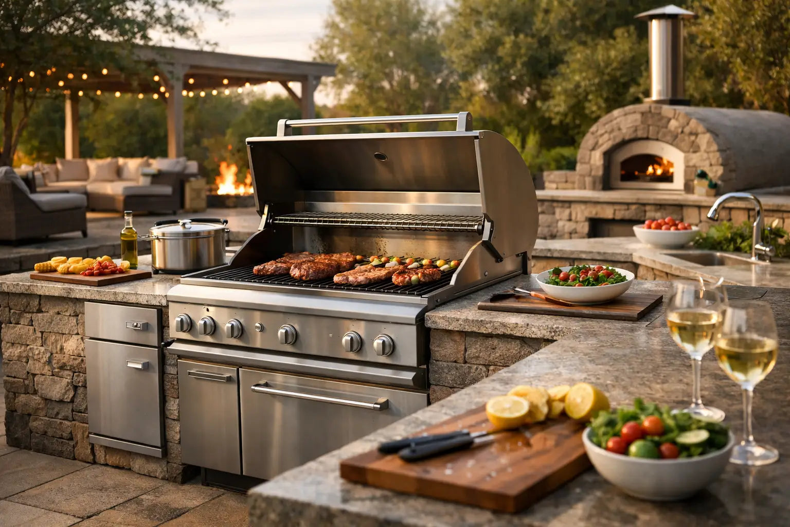 Grills Outdoor Kitchen Designs That Work