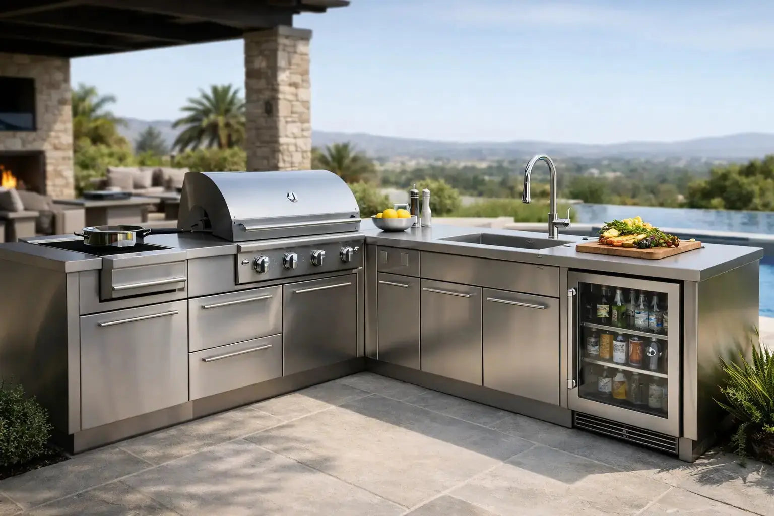 Stainless Steel Outdoor Kitchen Cabinets Guide