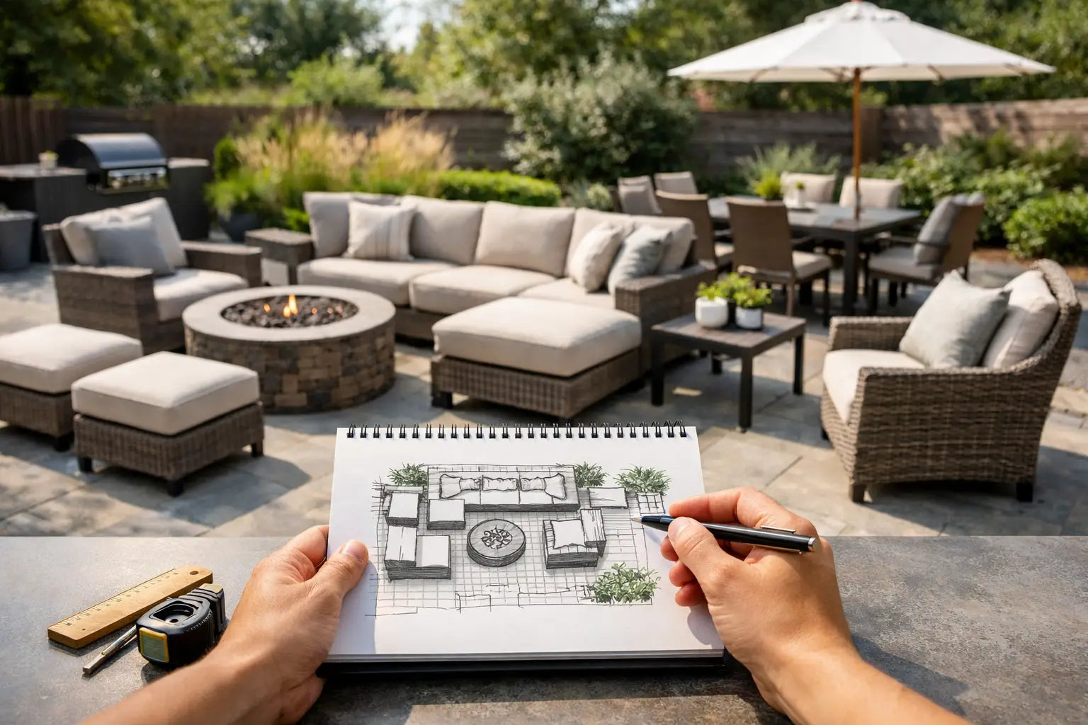 How to Plan Patio Furniture Layout Right
