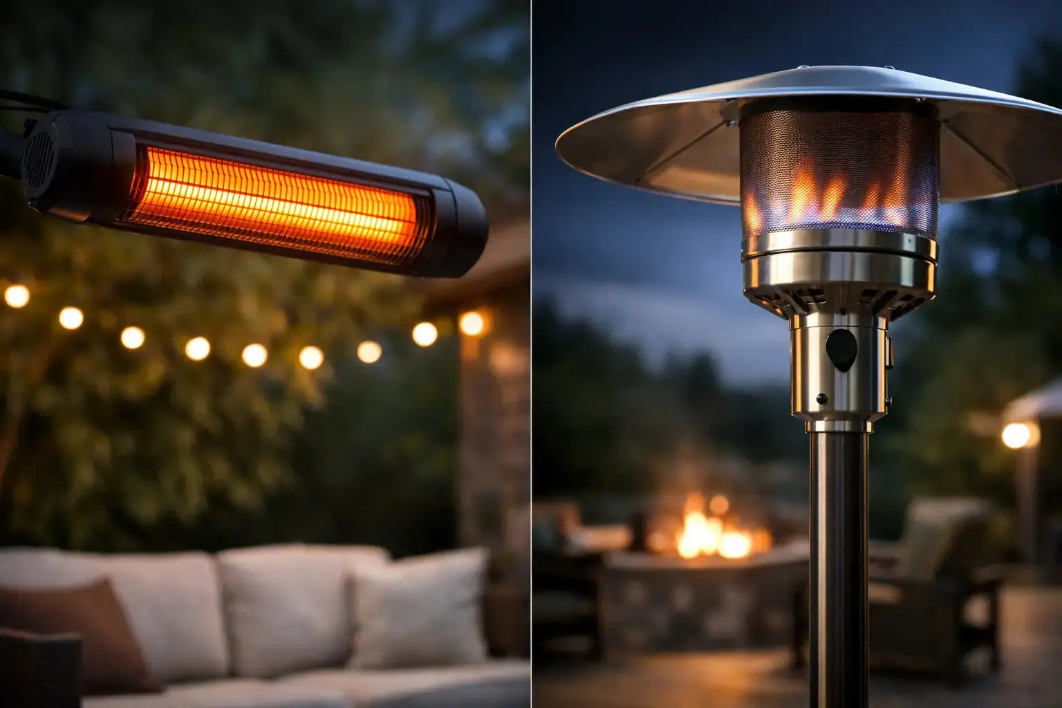 Infrared vs Propane Patio Heaters