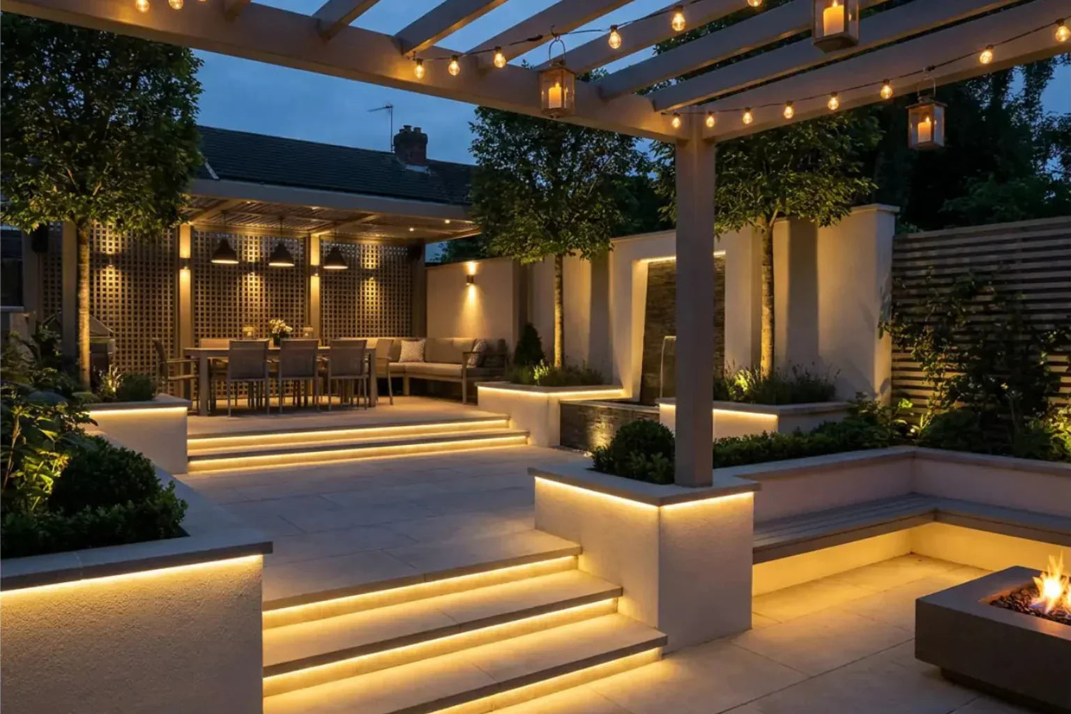 Best Exterior Lighting for Patio Ambiance