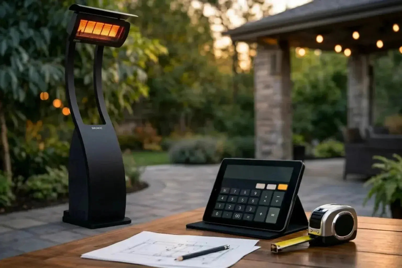 Patio Heater Size Calculator That Actually Helps All Season Patio Company
