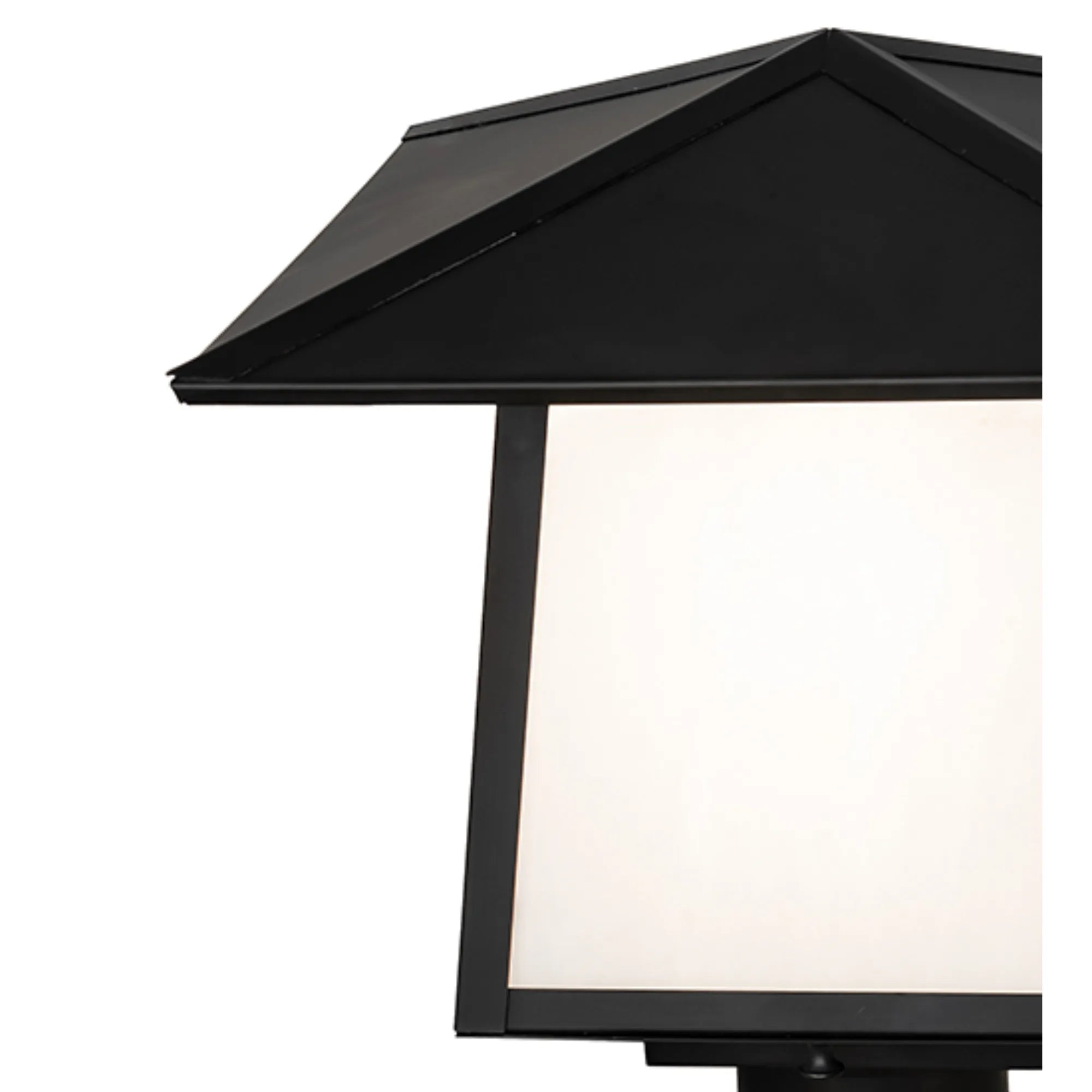 12" Square Stillwater Mission Post Mount – Craftsman Brown – Wet-Rated – Meyda Lighting