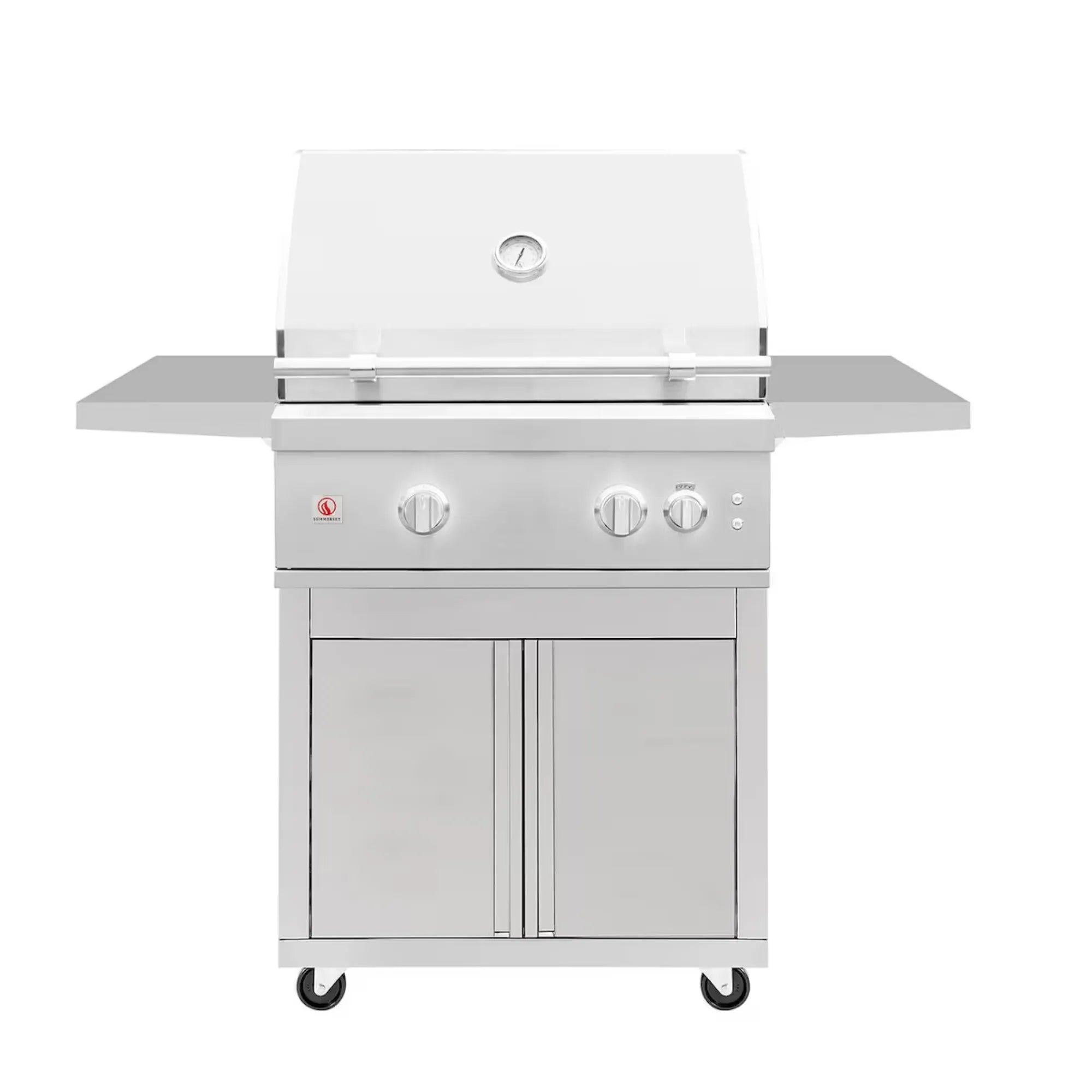 Summerset Quest 30" 2-Burner Freestanding Gas Grill w/ Cart β 52,000 BTU | QST30+QST30-DC Summerset