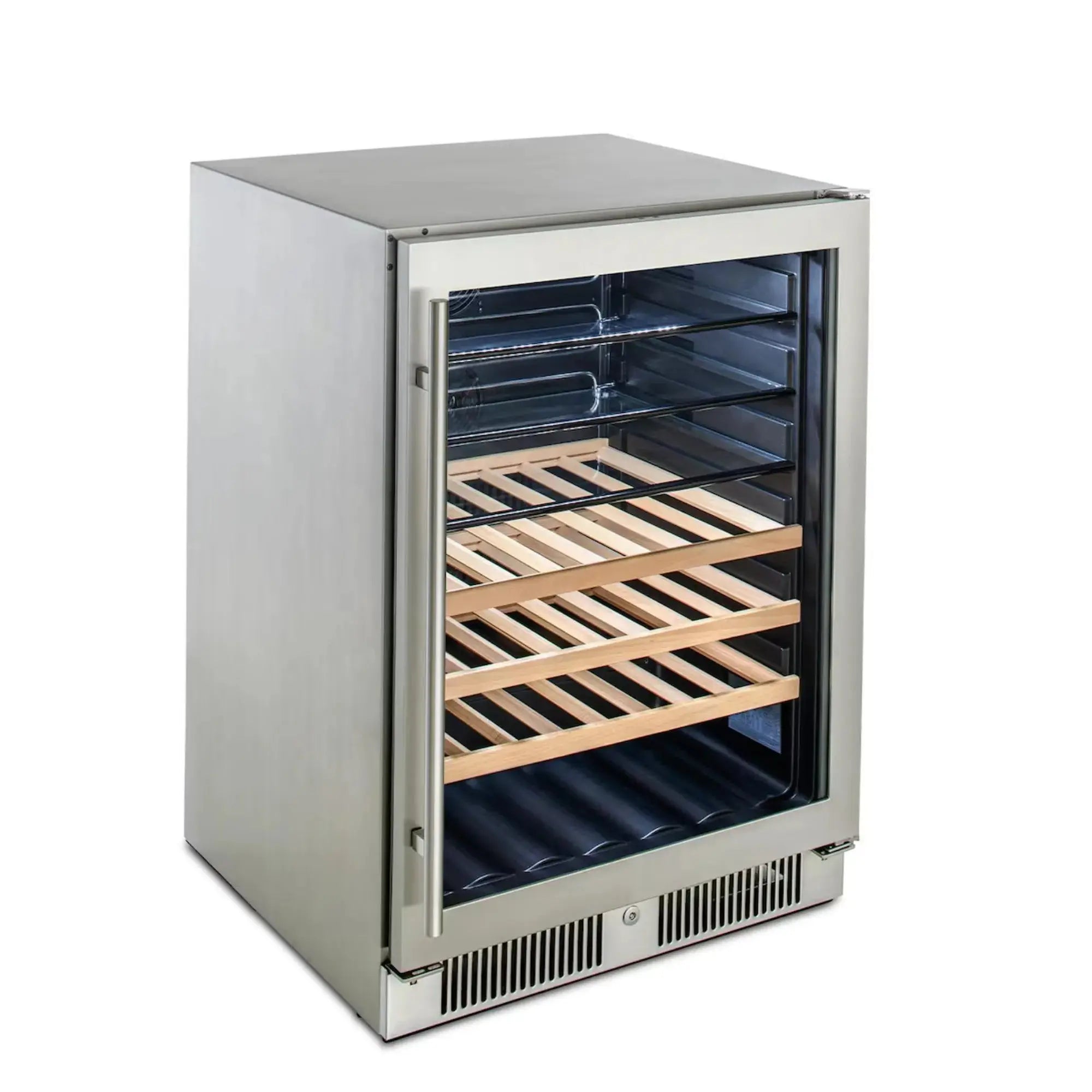 Blaze 24-Inch 5.5 Cu. Ft. Outdoor Glass Door Beverage Cooler – BLZ-GDBEV-5.5 Blaze