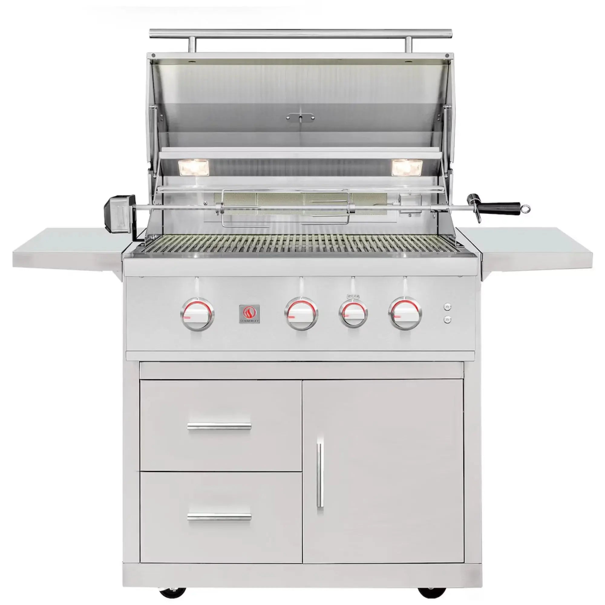 Summerset TRL Pro 32" 3-Burner Freestanding Gas Grill w/ Cart — 75,000 BTU | TRLPRO32 Summerset