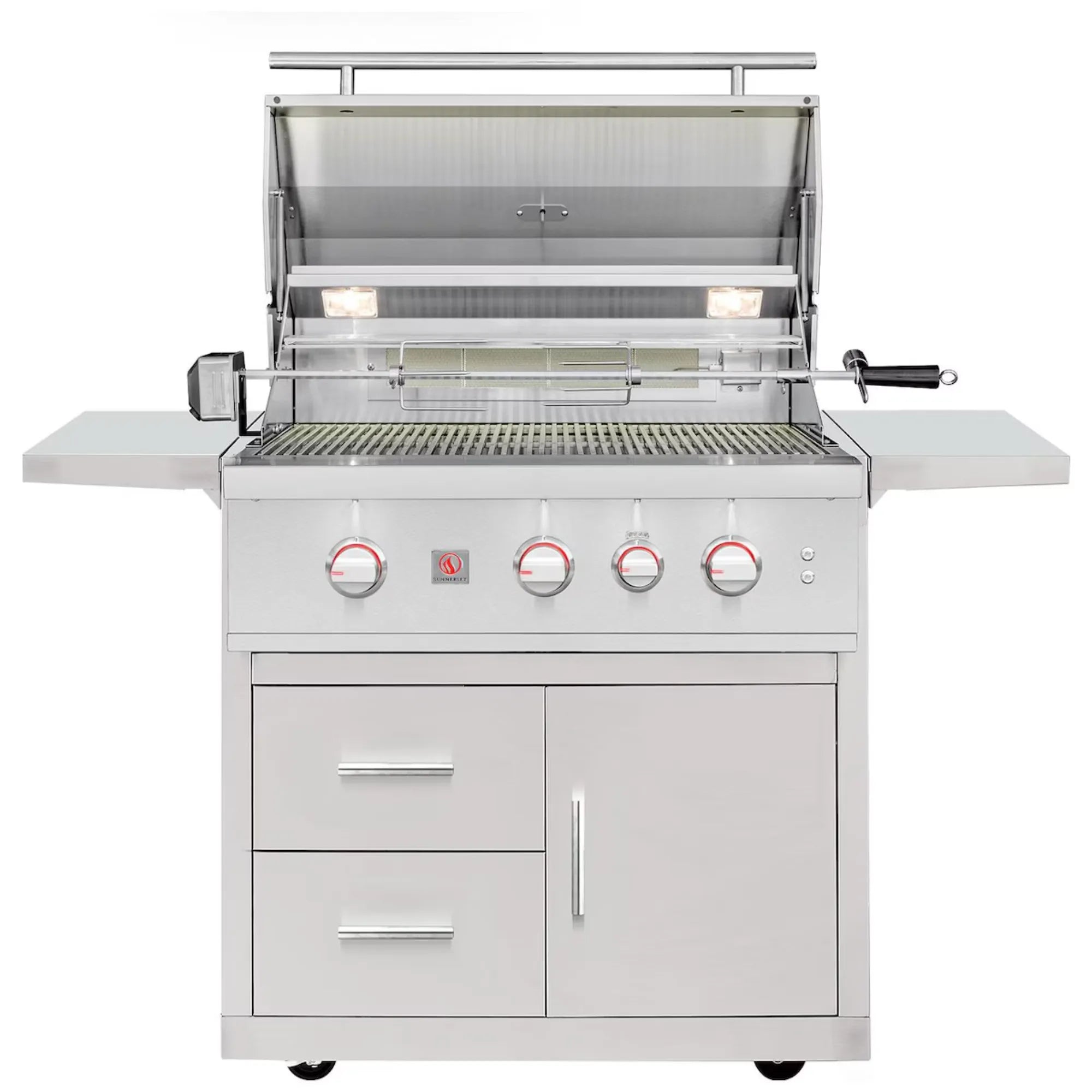 Summerset TRL Pro 32" 3-Burner Freestanding Gas Grill w/ Cart β 75,000 BTU | TRLPRO32 Summerset