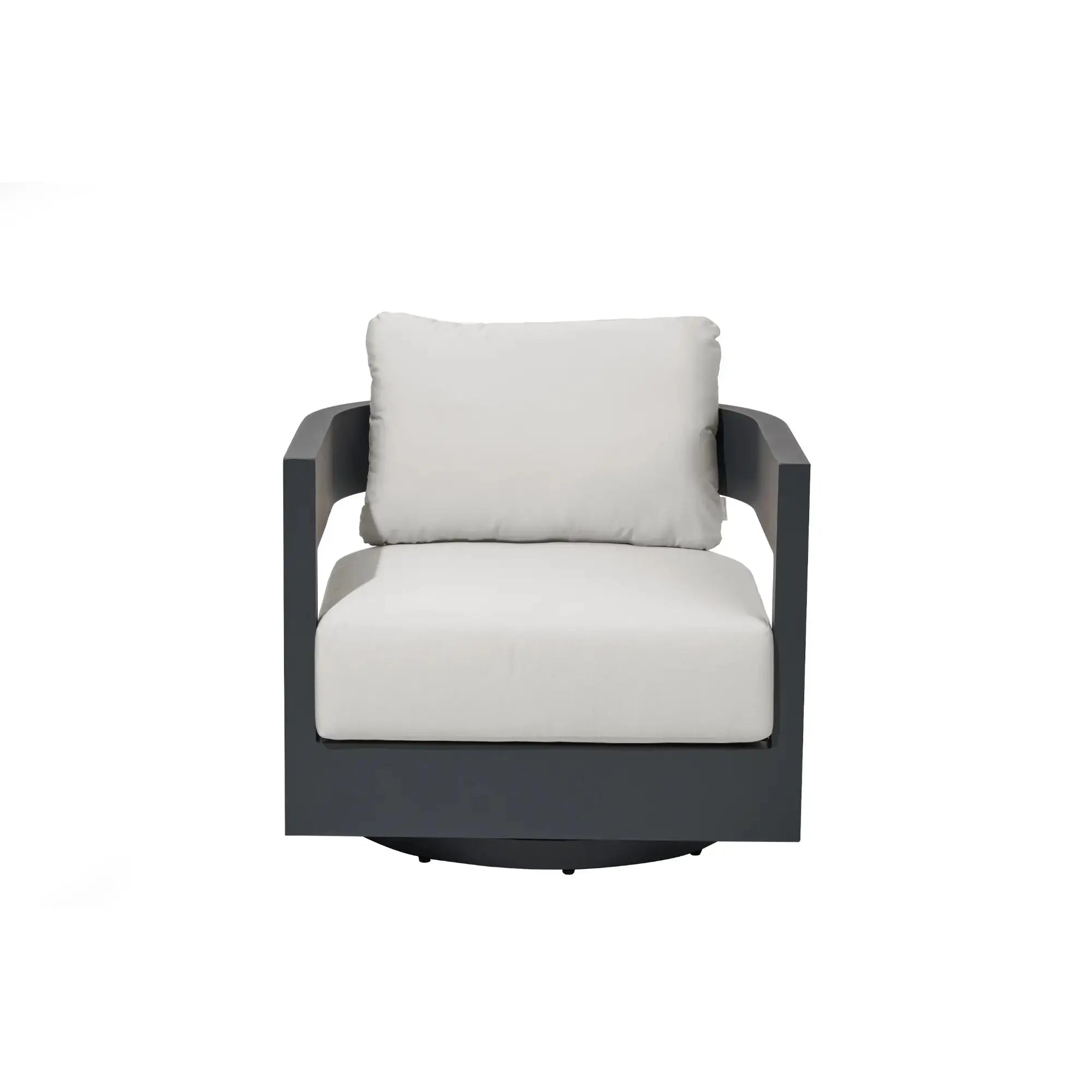 Monaco Outdoor Swivel Glider Chair with Sunbrella Cushions (OS2601W) - Elementi Elementi