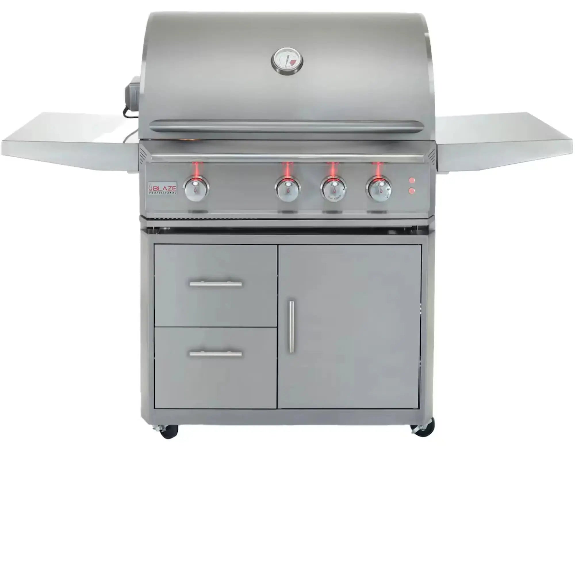 Blaze Professional LUX 34-Inch 3-Burner Freestanding Gas Grill with Cart Blaze