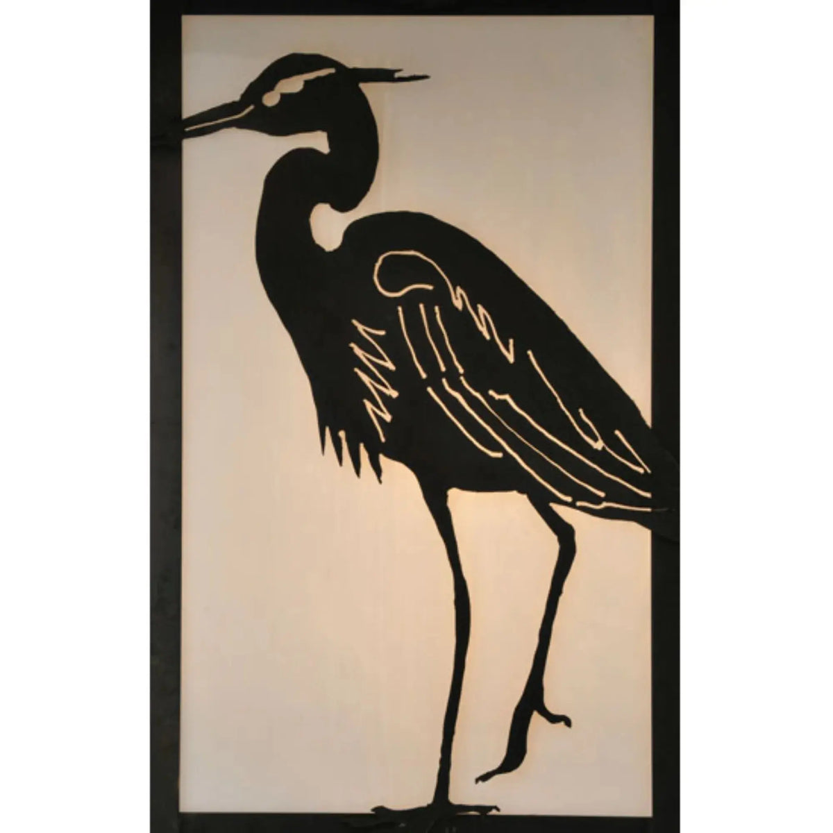 16" Square Seneca Heron Post Mount – Craftsman Brown – White Art Glass – Damp-Rated – Meyda Lighting Meyda Lighting
