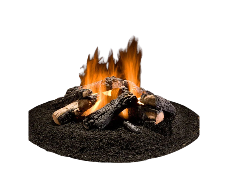 Wilderness Char Fire Pit Log Set – 30” (10-Piece)