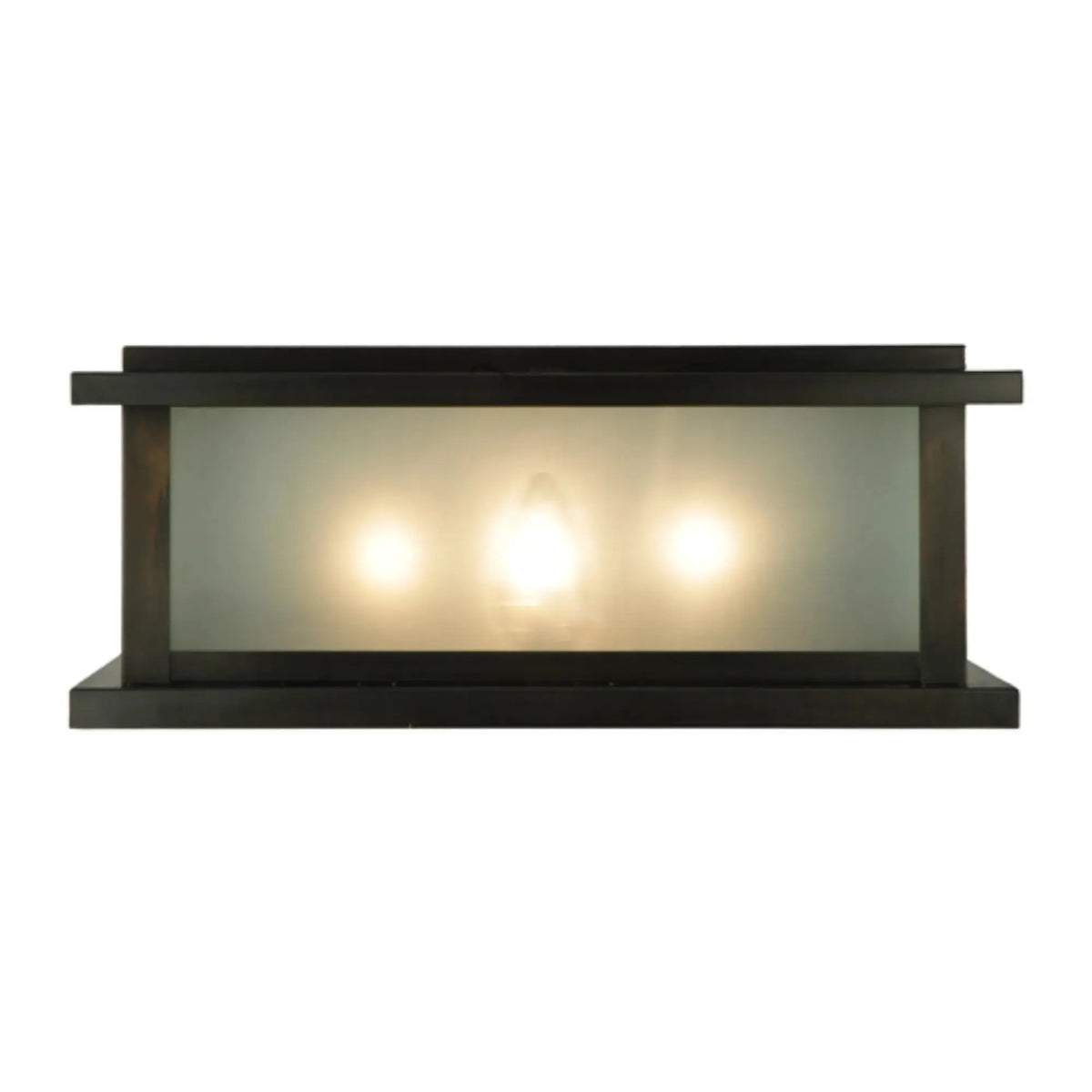 30"Square Mission Prime Pier Mount – (FSB-2) CRAFTSMAN BROWN – Wet-Rated – Meyda Lighting Meyda Lighting