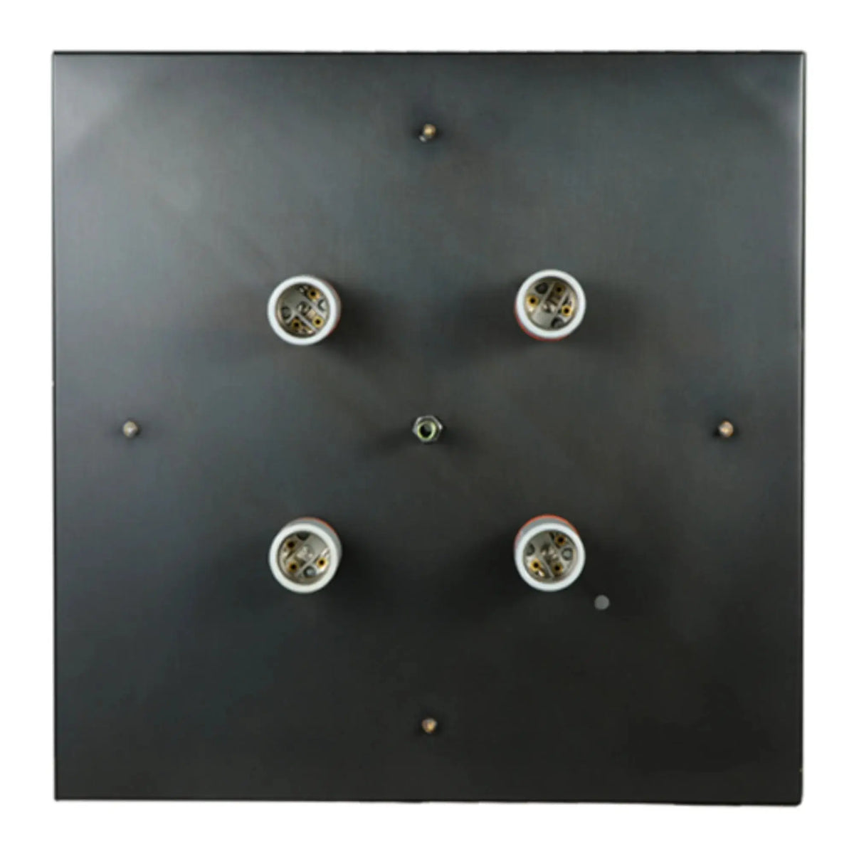 16"Sq Stillwater Tamarack Pier Mount – Craftsman Brown – Wet-Rated – Meyda Lighting Meyda Lighting