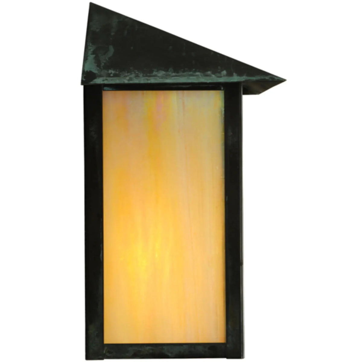 6.5" Wide Seneca Winter Pine Wall Sconce – Verdigris – Wet-Rated – Meyda Lighting Meyda Lighting