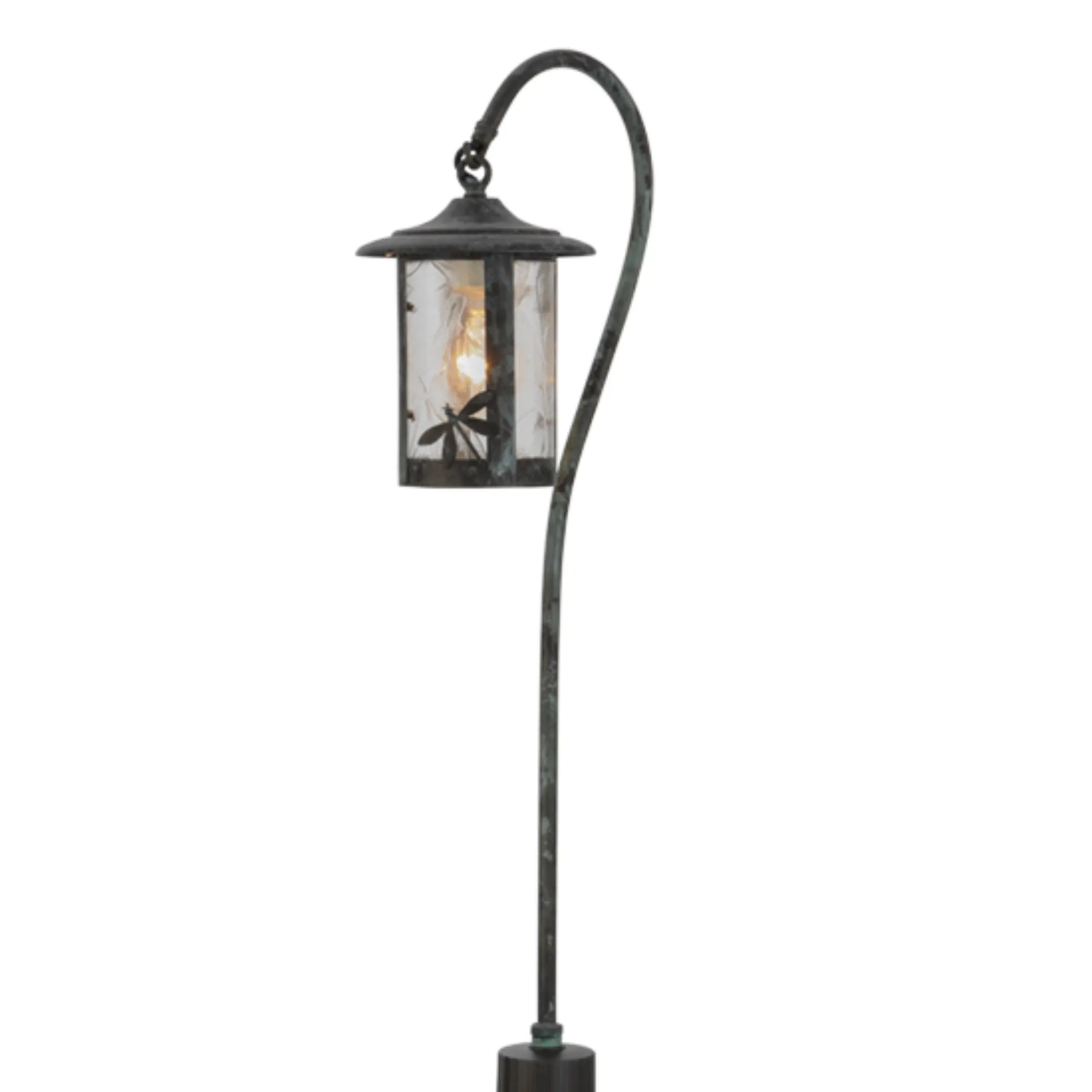 25.5" High Dragonfly Shepherd's Hook Landscape Fixture – Meyda Lighting