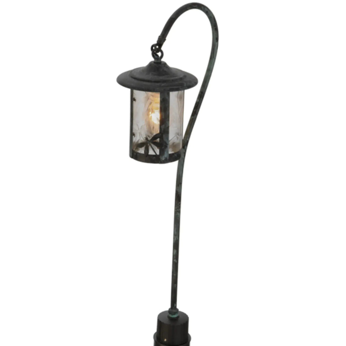 25.5" High Dragonfly Shepherd's Hook Landscape Fixture – Meyda Lighting Meyda Lighting