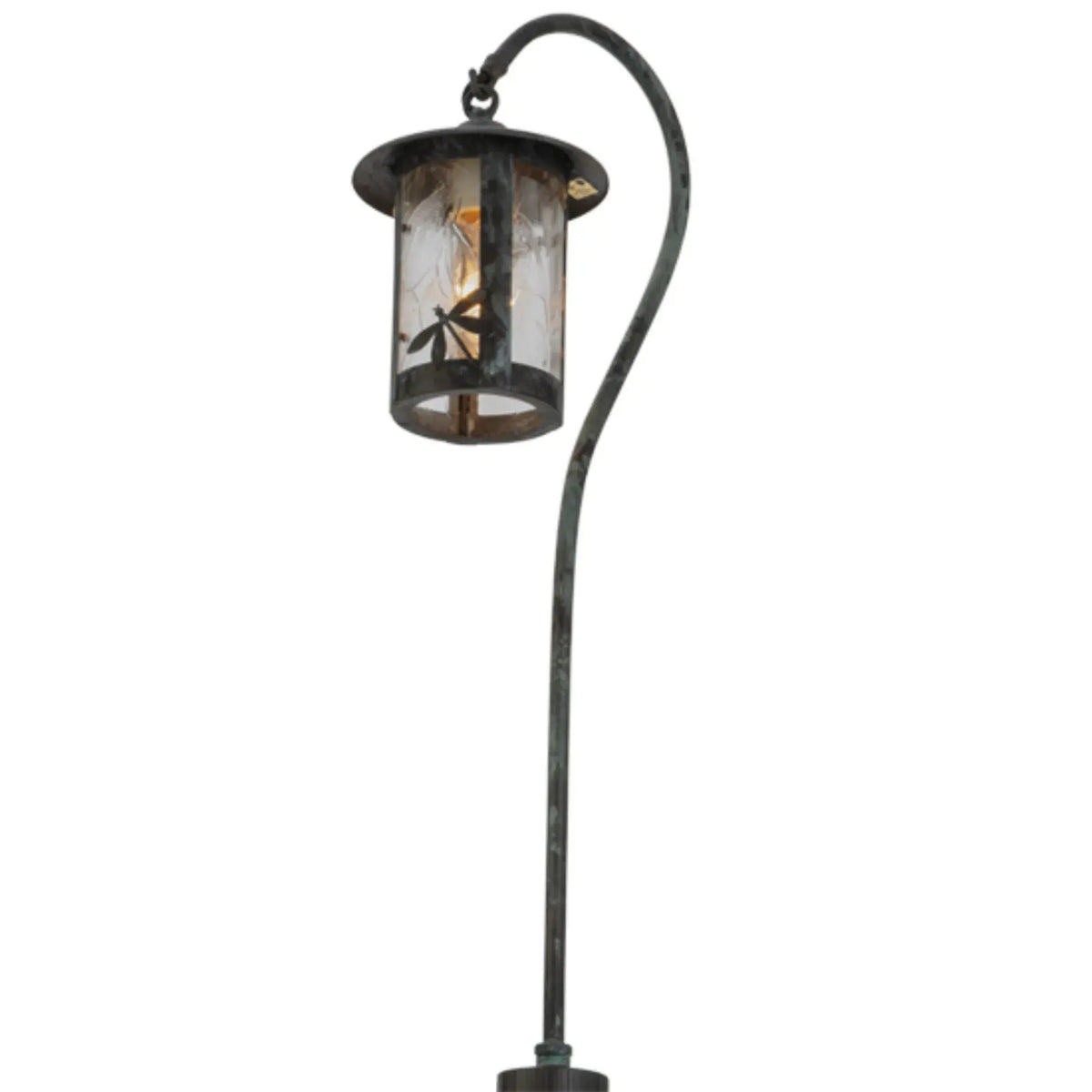 25.5" High Dragonfly Shepherd's Hook Landscape Fixture – Meyda Lighting Meyda Lighting
