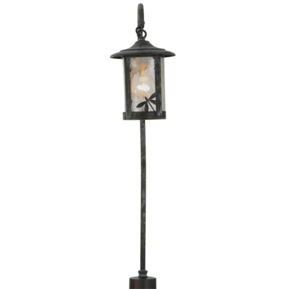 25.5" High Dragonfly Shepherd's Hook Landscape Fixture – Meyda Lighting Meyda Lighting