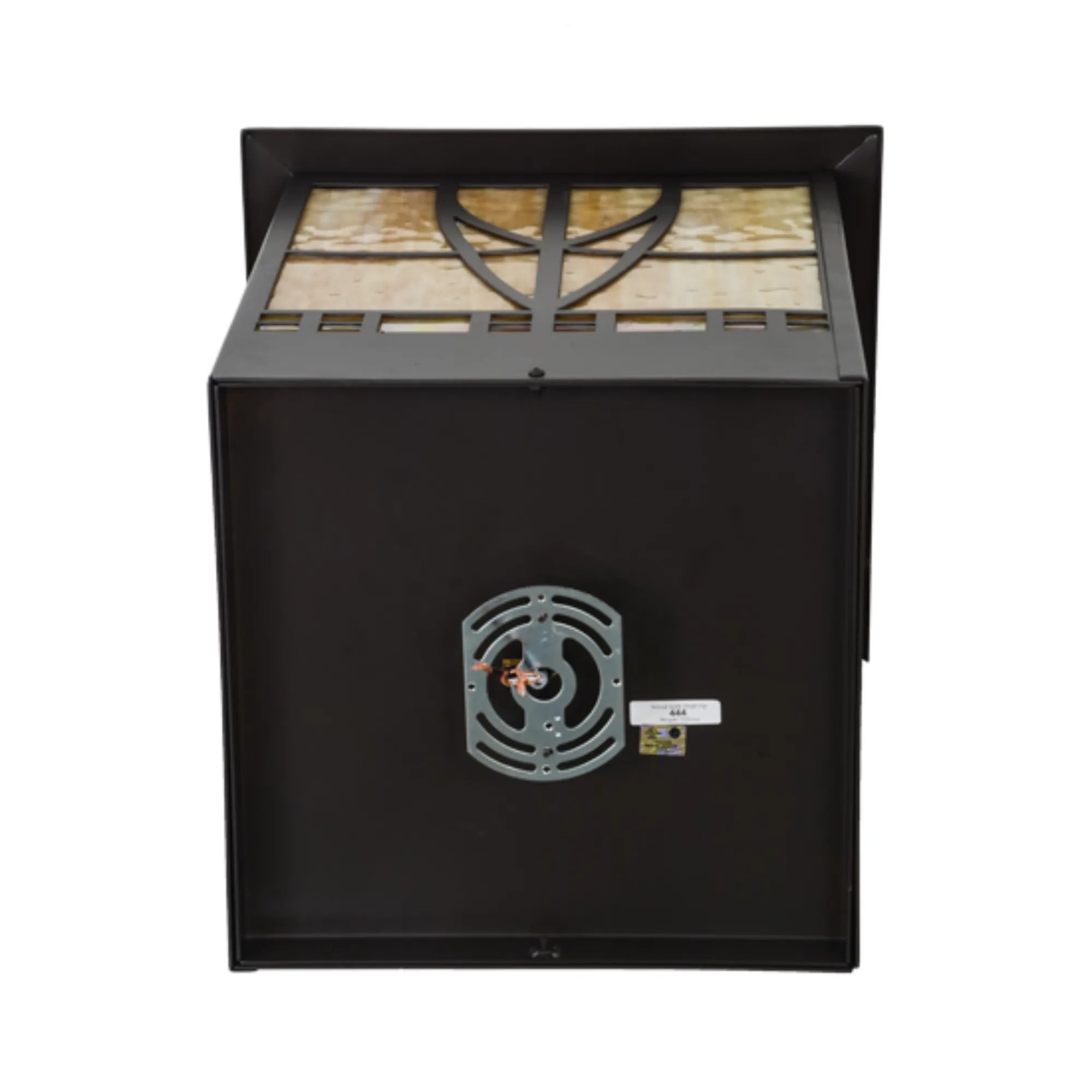 14"Sq Scottsdale Mission Pier Mount – Timeless Bronze – Wet-Rated – Meyda Lighting