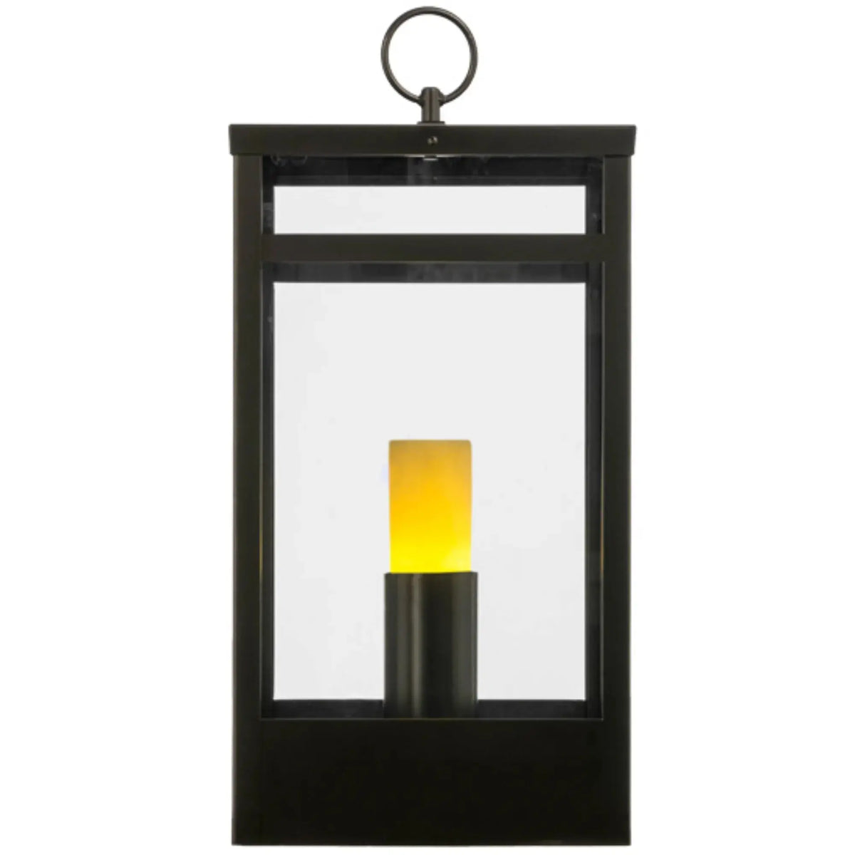 14"Sq Quadrato Campbell Pier Mount – Oil Rubbed Bronze – Clear Glass – Wet-Rated – Meyda Lighting Meyda Lighting