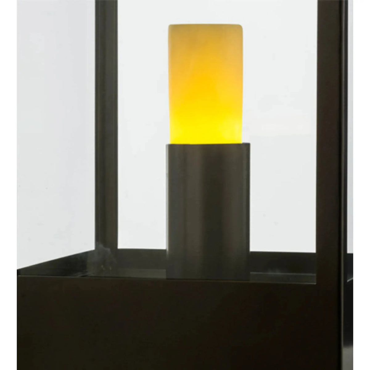 14"Sq Quadrato Campbell Pier Mount – Oil Rubbed Bronze – Clear Glass – Wet-Rated – Meyda Lighting Meyda Lighting