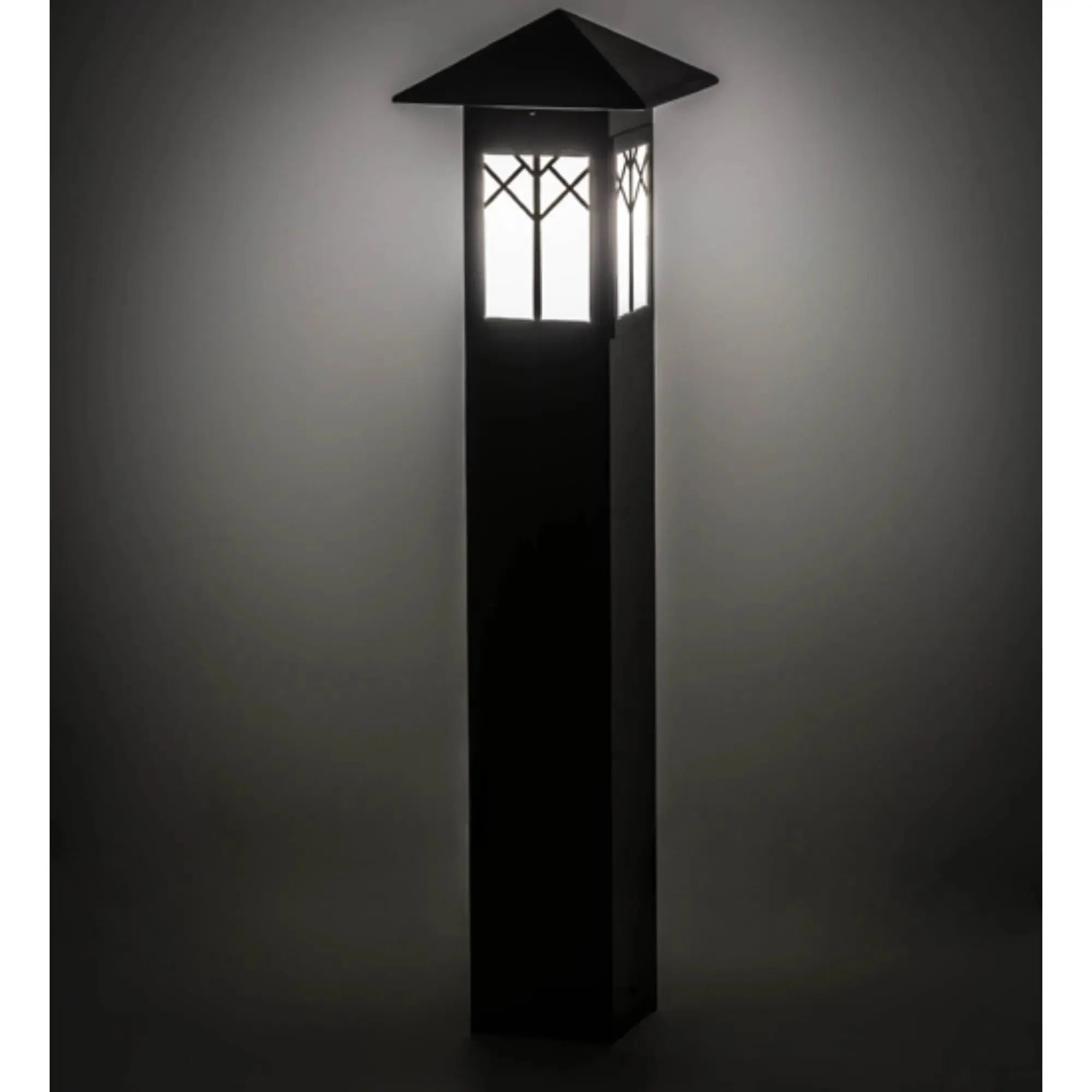 48" High Cumberland Bollard – Exterior Oil Rubbed Bronze – Wet-Rated – Meyda Lighting Meyda Lighting