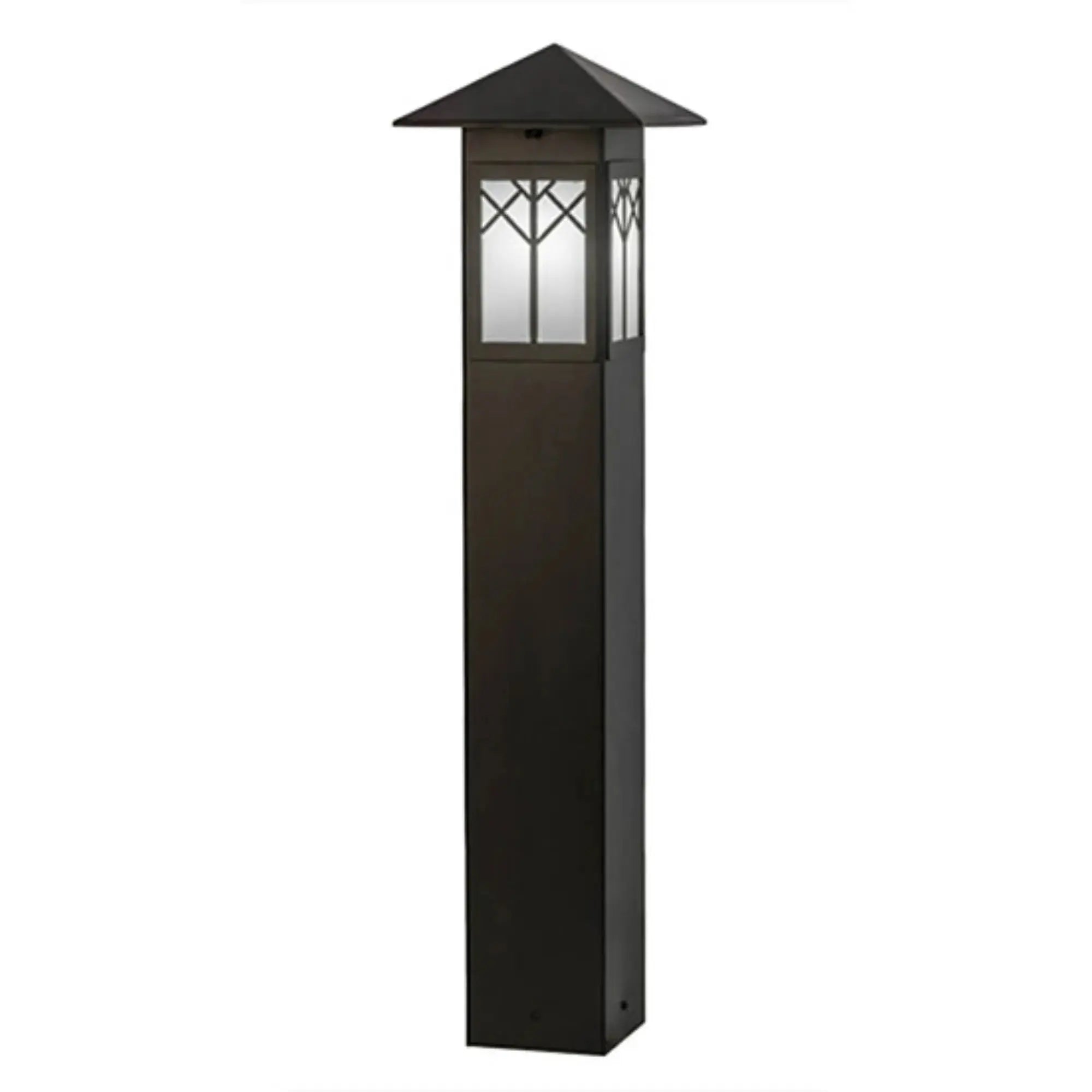 48" High Cumberland Bollard – Exterior Oil Rubbed Bronze – Wet-Rated – Meyda Lighting Meyda Lighting