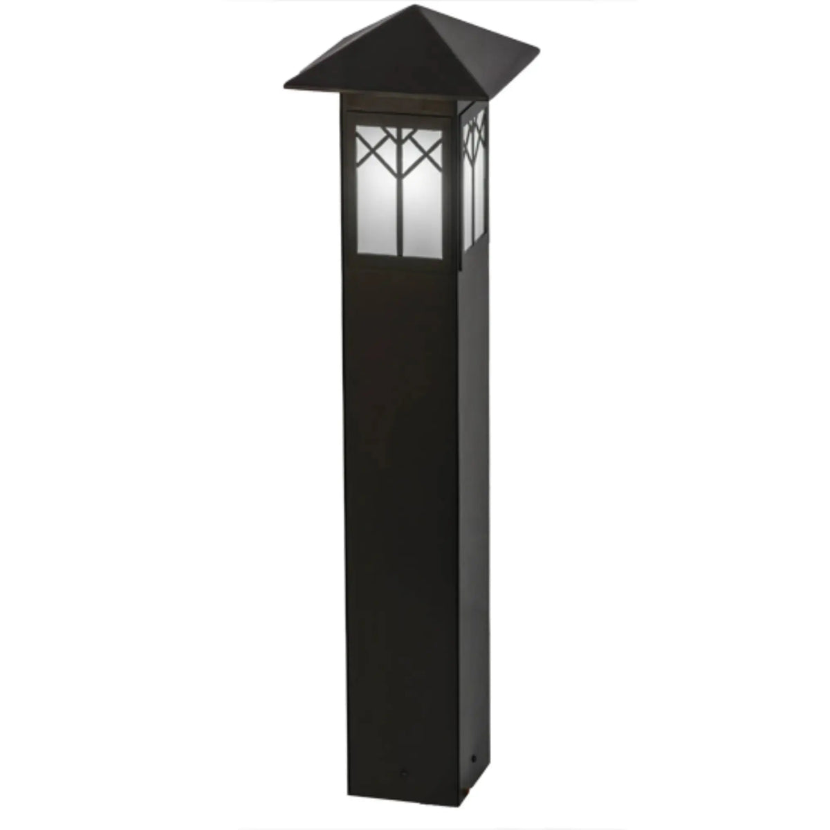 48" High Cumberland Bollard – Exterior Oil Rubbed Bronze – Wet-Rated – Meyda Lighting Meyda Lighting