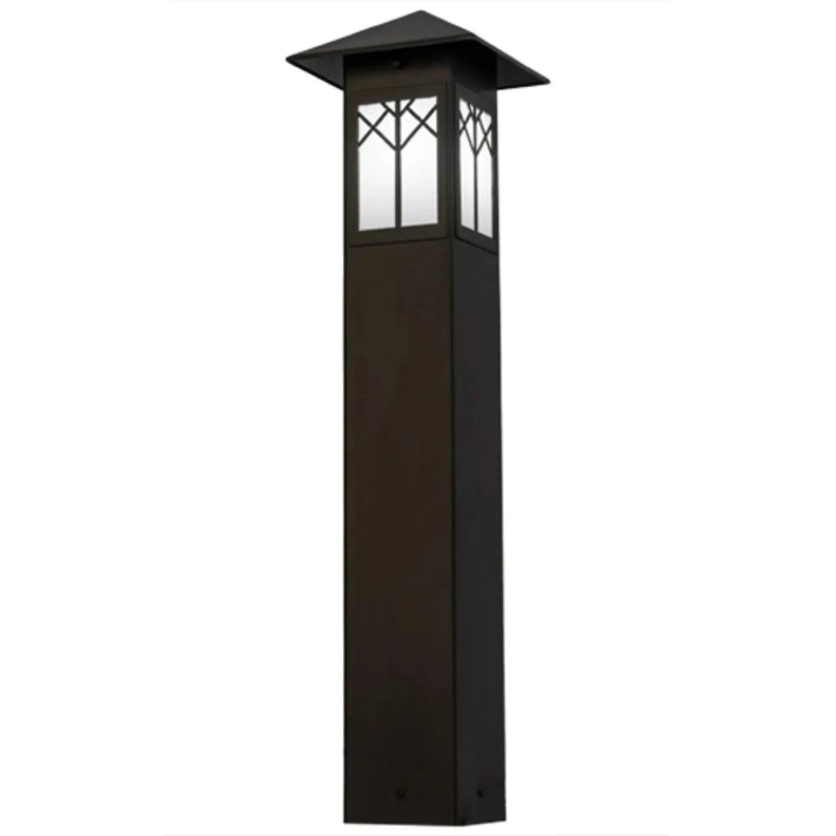 48" High Cumberland Bollard – Exterior Oil Rubbed Bronze – Wet-Rated – Meyda Lighting Meyda Lighting