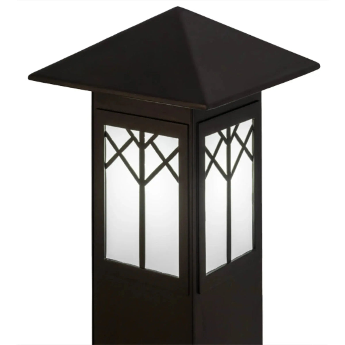 48" High Cumberland Bollard – Exterior Oil Rubbed Bronze – Wet-Rated – Meyda Lighting Meyda Lighting