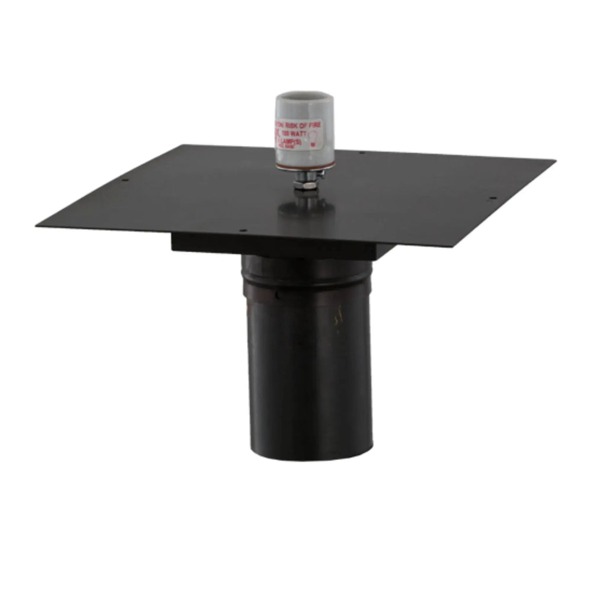 14"Sq Stillwater Tall Pine Post Mount – Craftsman Brown – Wet-Rated – Meyda Lighting Meyda Lighting