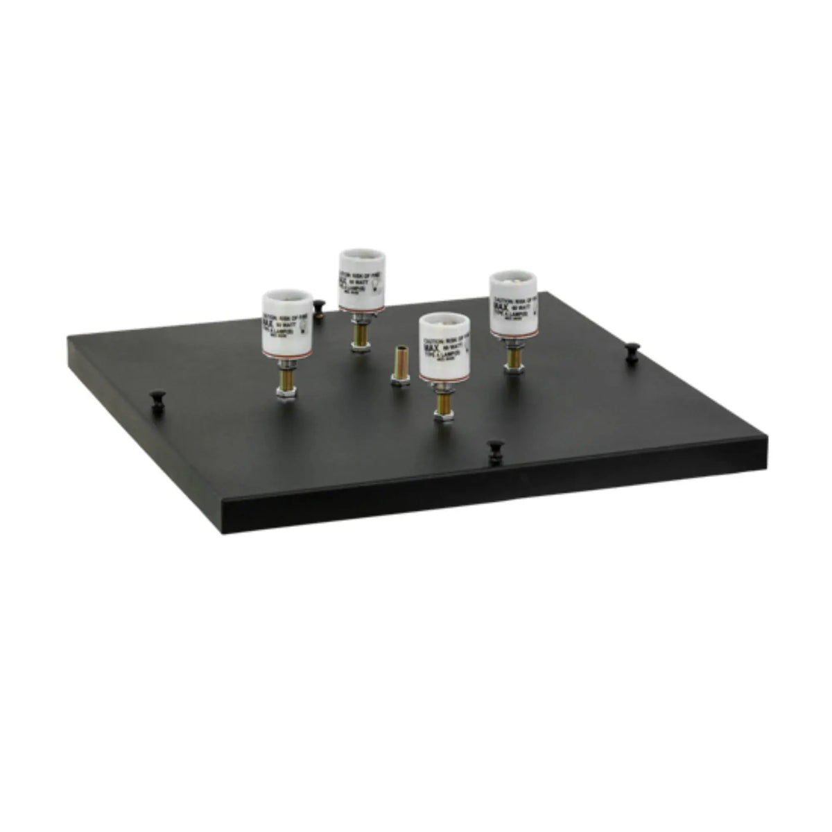 18"Sq Duck Hunter W/Dog Pier Mount – Black – Beige Art Glass – Wet-Rated – Meyda Lighting Meyda Lighting
