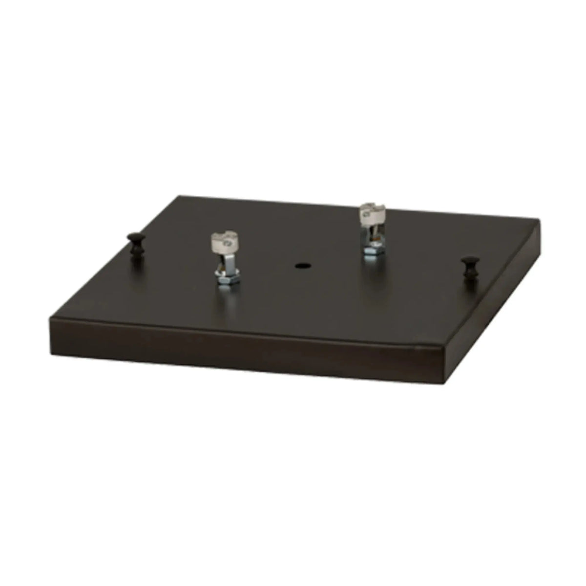 12"Sq Seneca Heron Pier Mount – Craftsman Brown – Frosted Seeded Glass – Wet-Rated – Meyda Lighting Meyda Lighting