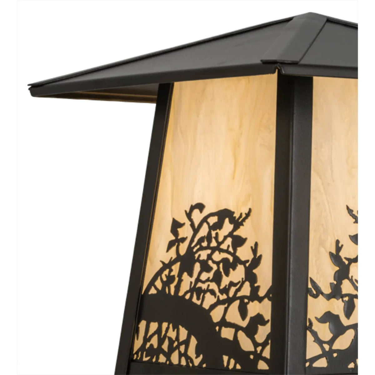 12"Sq Apple Branch Post Mount – Oil Rubbed Bronze – Wet-Rated – Meyda Lighting Meyda Lighting