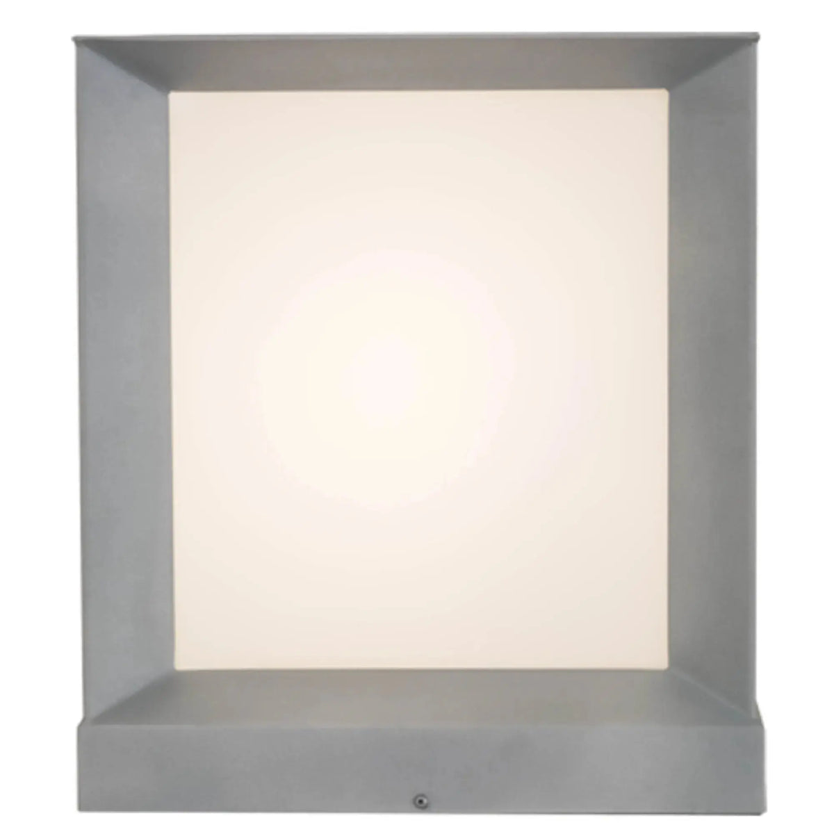 16"Sq Cubism Pier Mount – Weatherable Silver – Statuario Idalight – Wet-Rated – Meyda Lighting Meyda Lighting