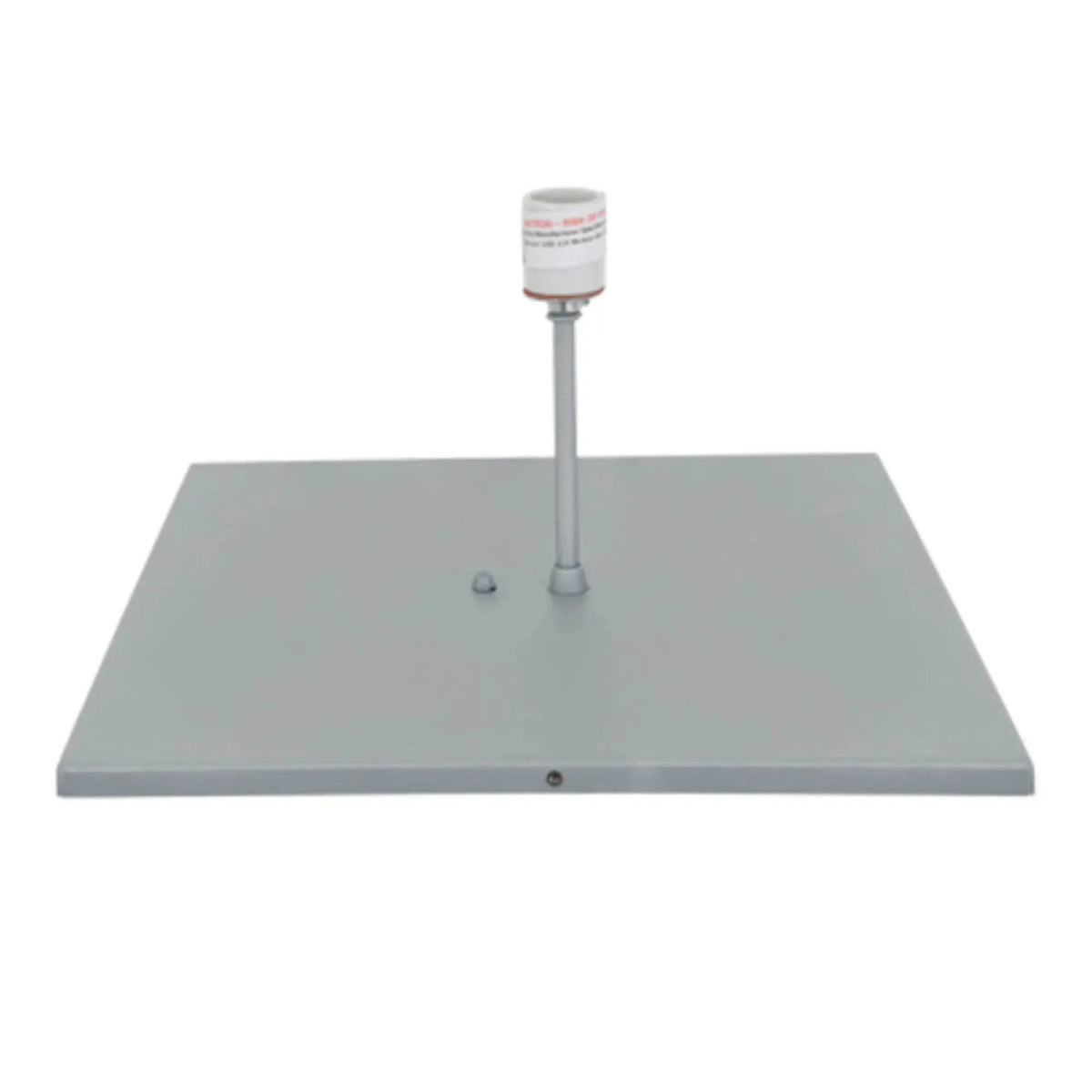 16"Sq Cubism Pier Mount – Weatherable Silver – Statuario Idalight – Wet-Rated – Meyda Lighting Meyda Lighting