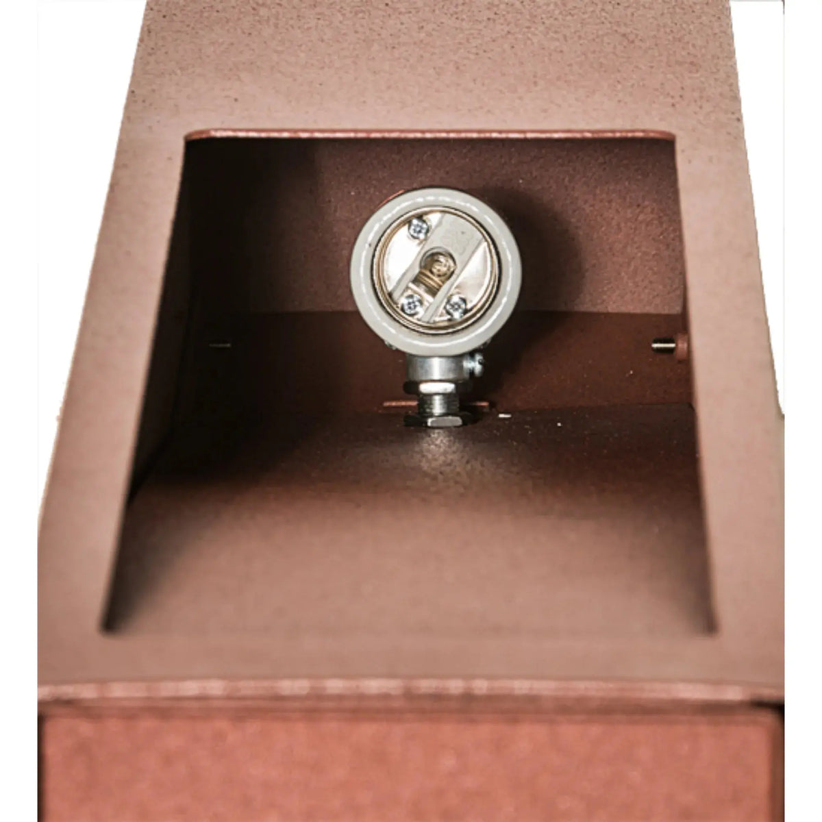 28" High Concourse Bollard – Rust/Phosphate & Prime – Wet-Rated – Meyda Lighting Meyda Lighting
