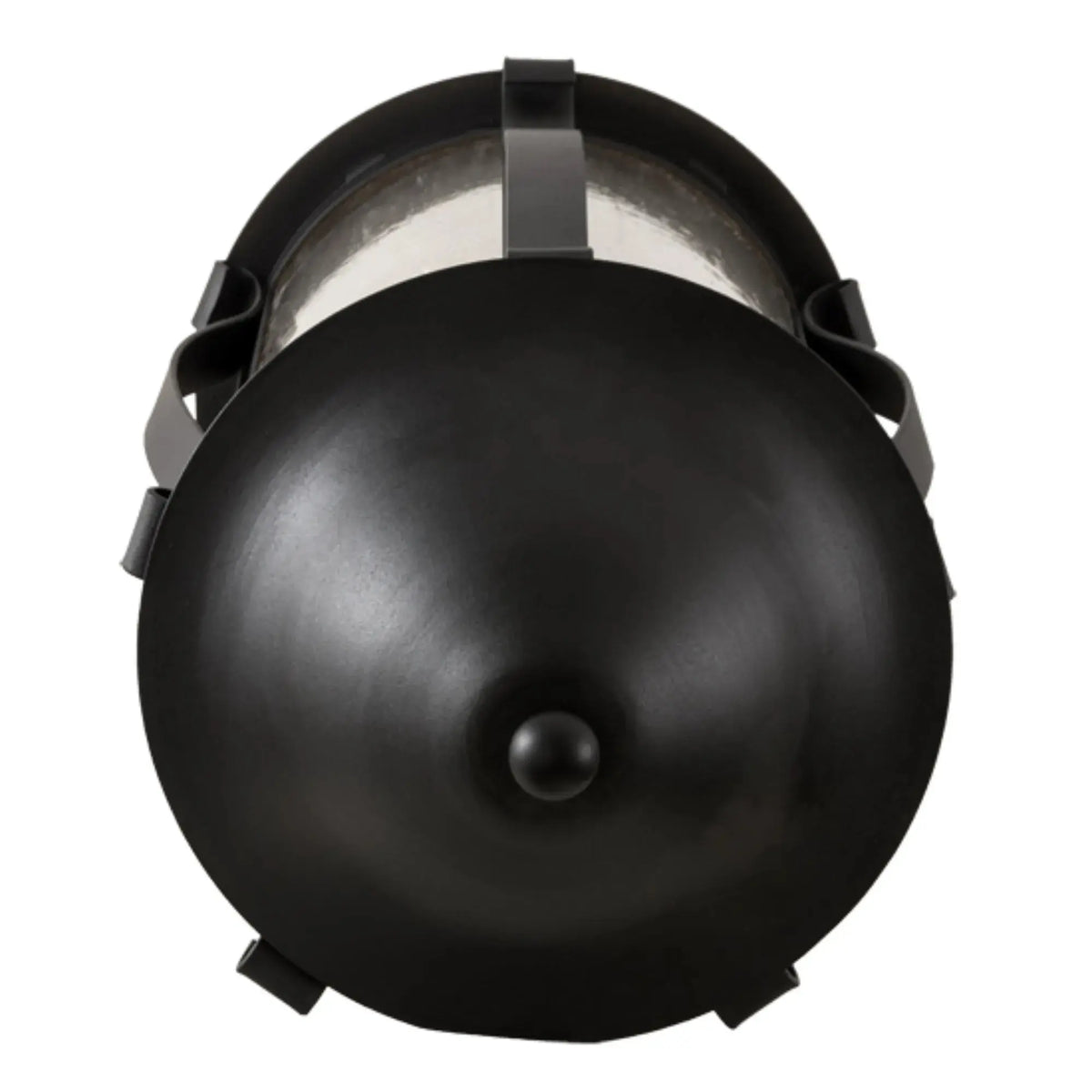 13"W Auvillar Post Mount – Old Wrought Iron – Clear Seeded Glass – Wet-Rated – Meyda Lighting Meyda Lighting