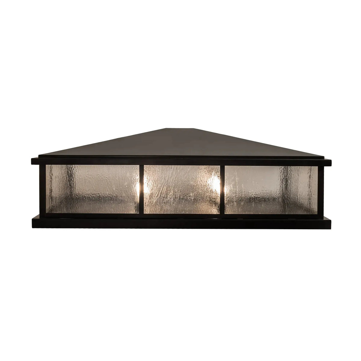 47" Long Seneca Double Bar Mission Pier Mount – Craftsman Brown – Wet-Rated – Meyda Lighting Meyda Lighting