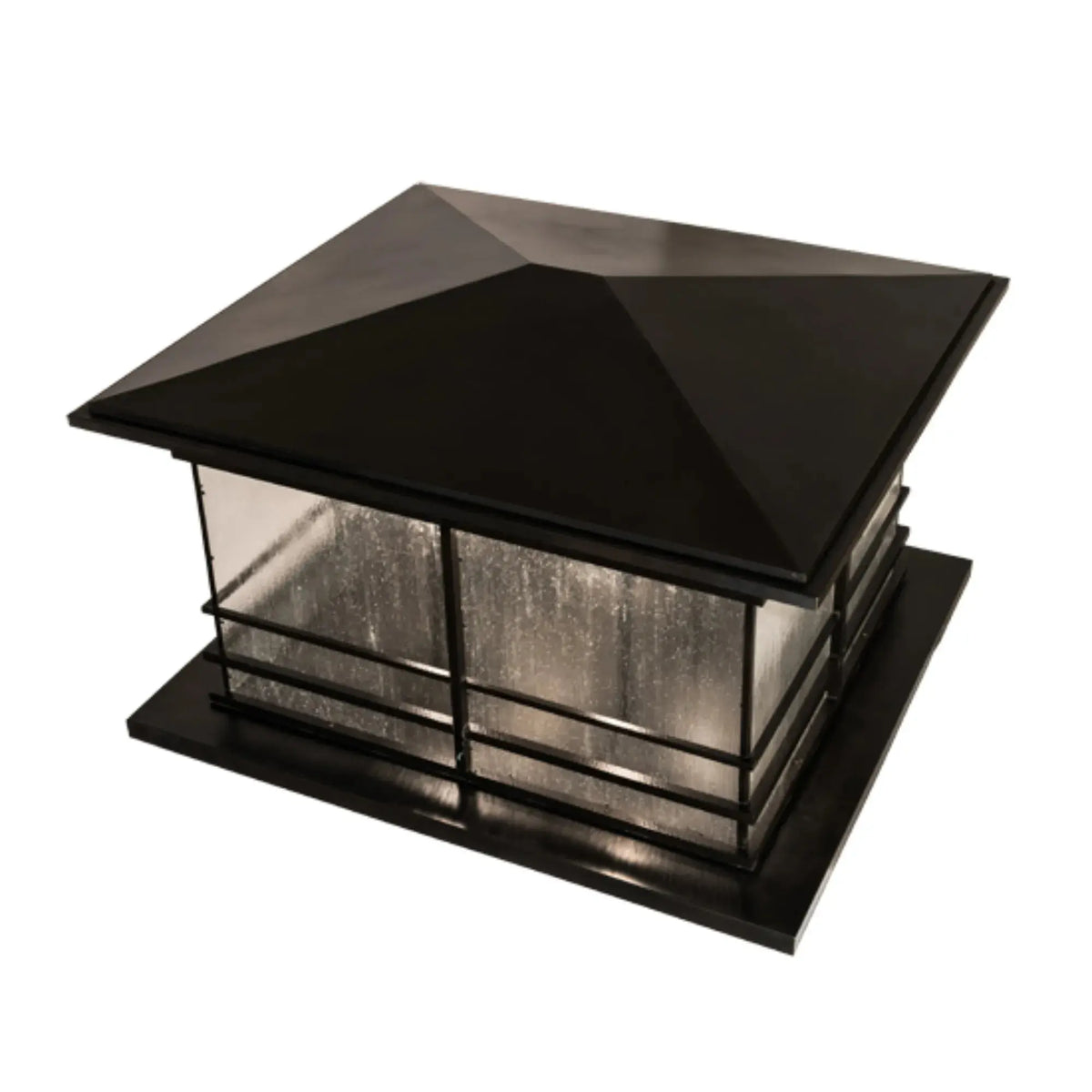 47" Long Tea House Oblong Pier Mount – Craftsman Brown – Wet-Rated – Meyda Lighting Meyda Lighting