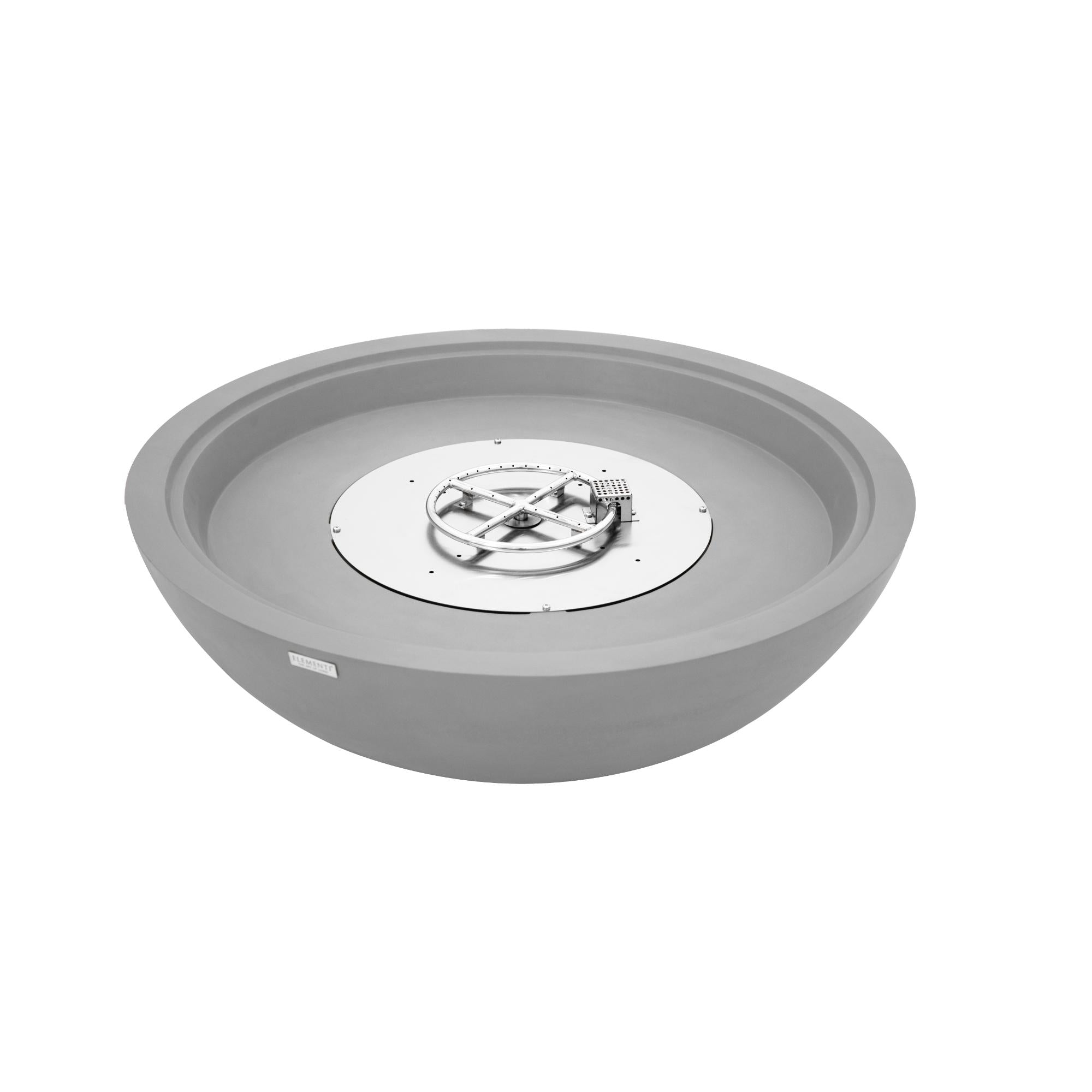 Rose Bowl 48″ Round Concrete Gas Fire Pit – Elementi Plus