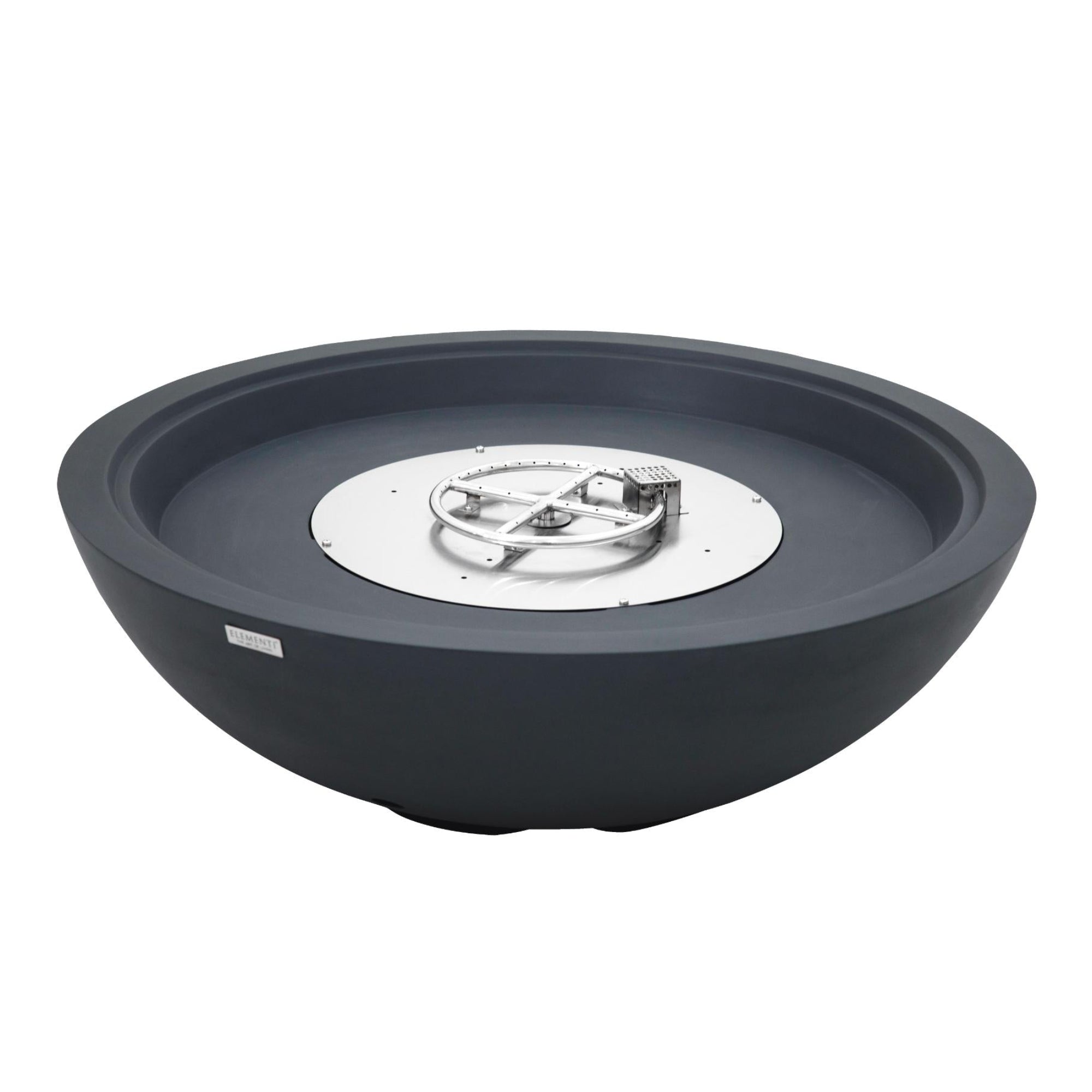 Rose Bowl 48″ Round Concrete Gas Fire Pit – Elementi Plus