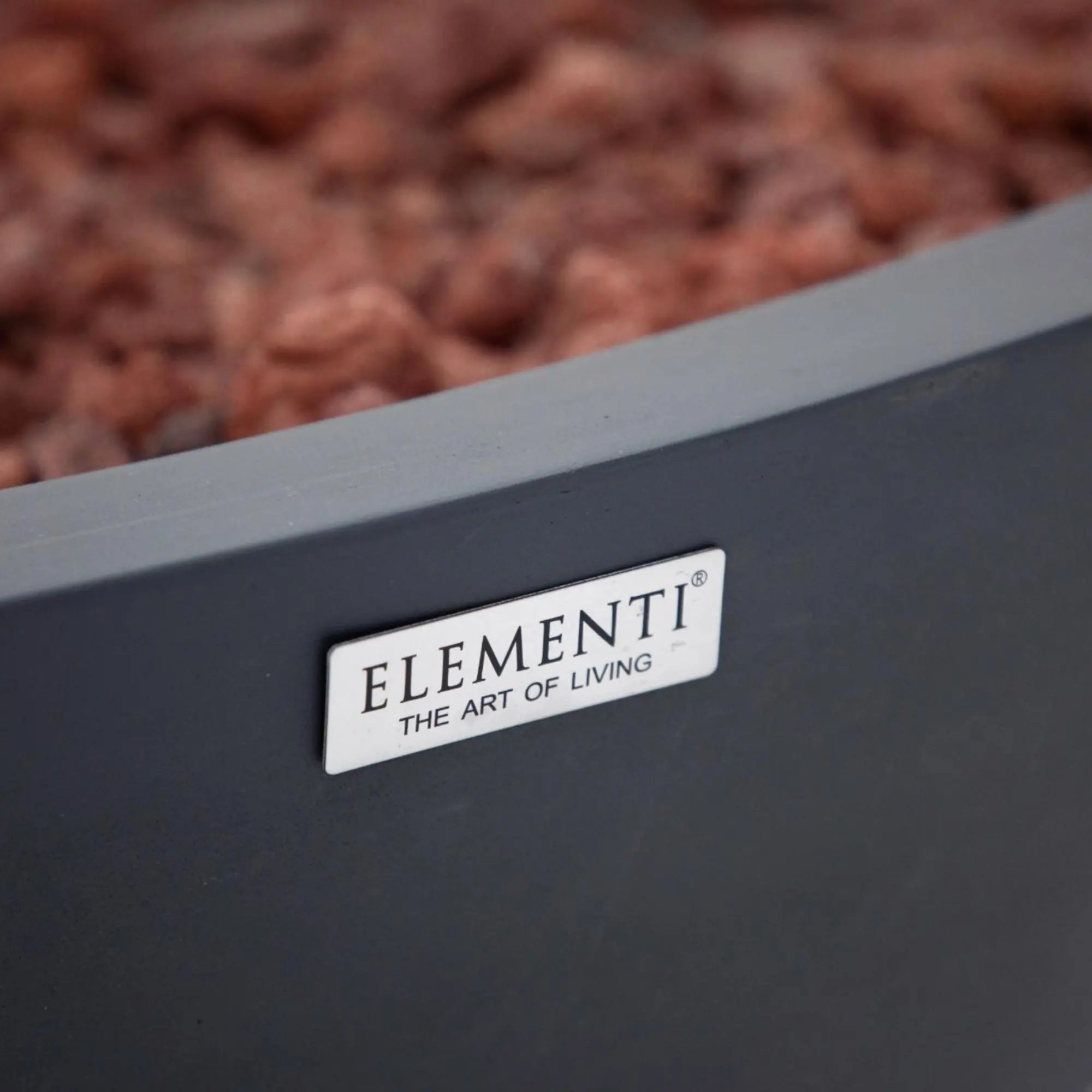 Rose Bowl 48″ Round Concrete Gas Fire Pit – Elementi Plus Elementi