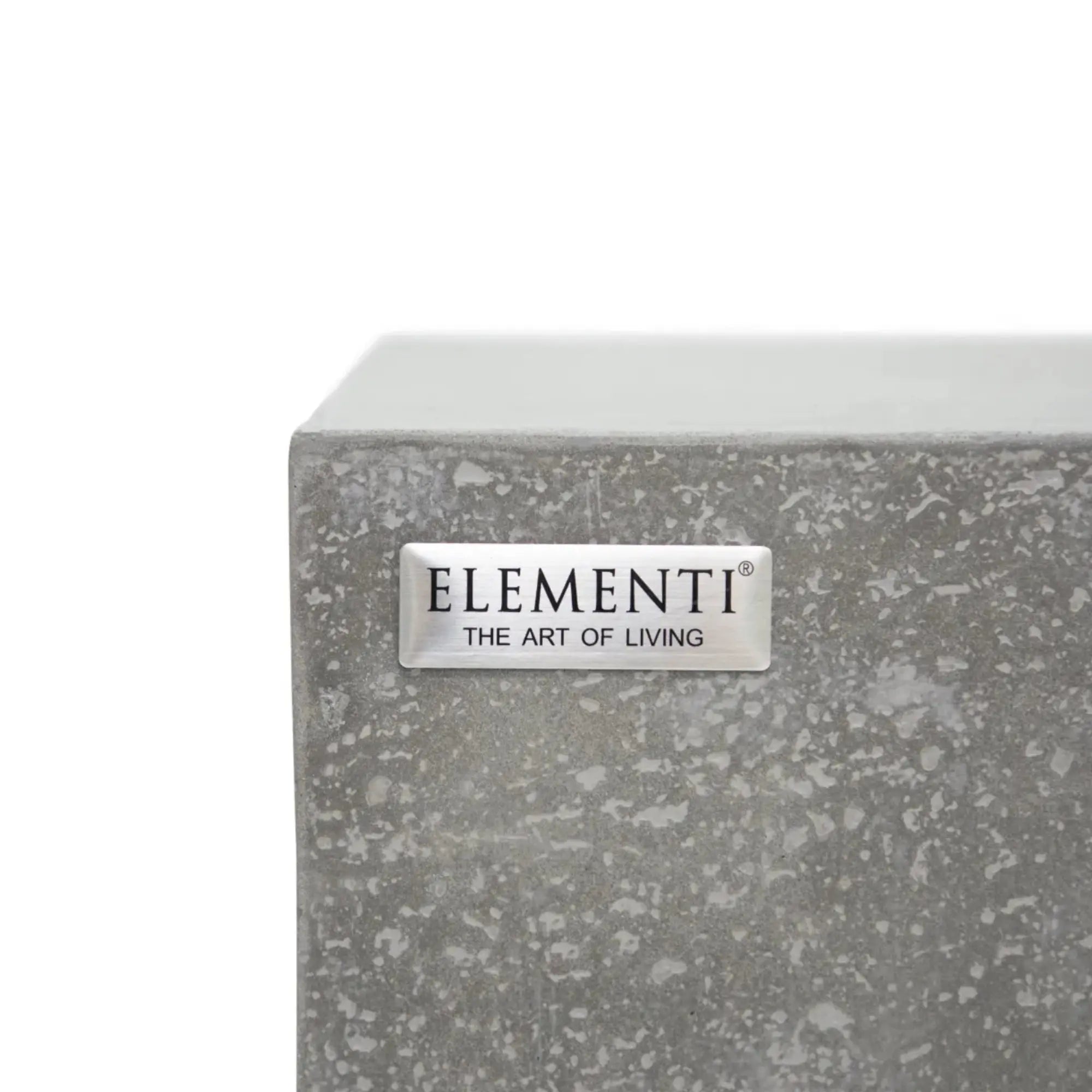 Andes 66″ Rectangular Concrete Liquid Propane Fire Table with Hidden Tank – Elementi Elementi
