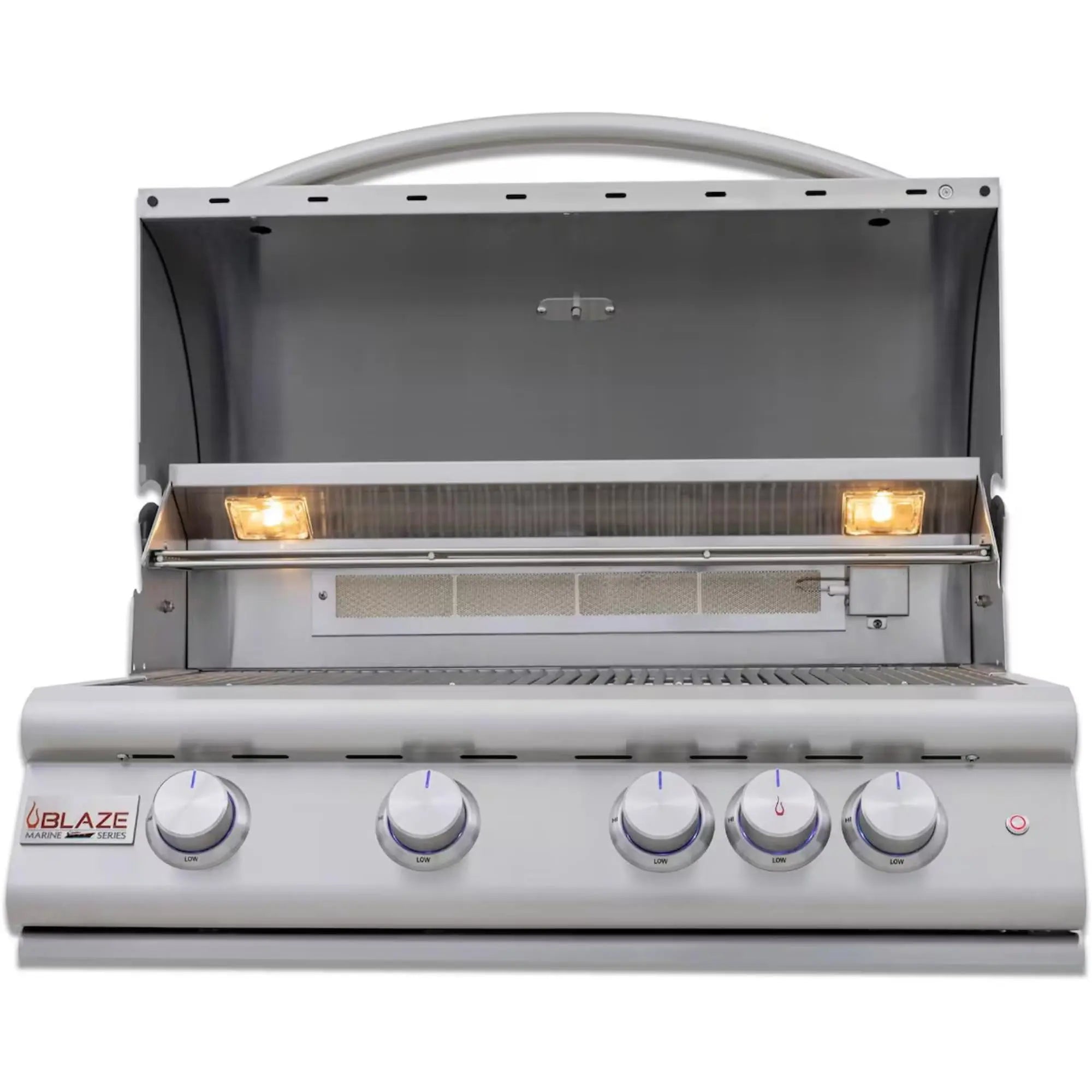 Blaze LTE+ Marine 32-Inch 4-Burner Built-In Natural Gas Grill With Rear Infrared – BLZ-4LTE3MG-NG Blaze