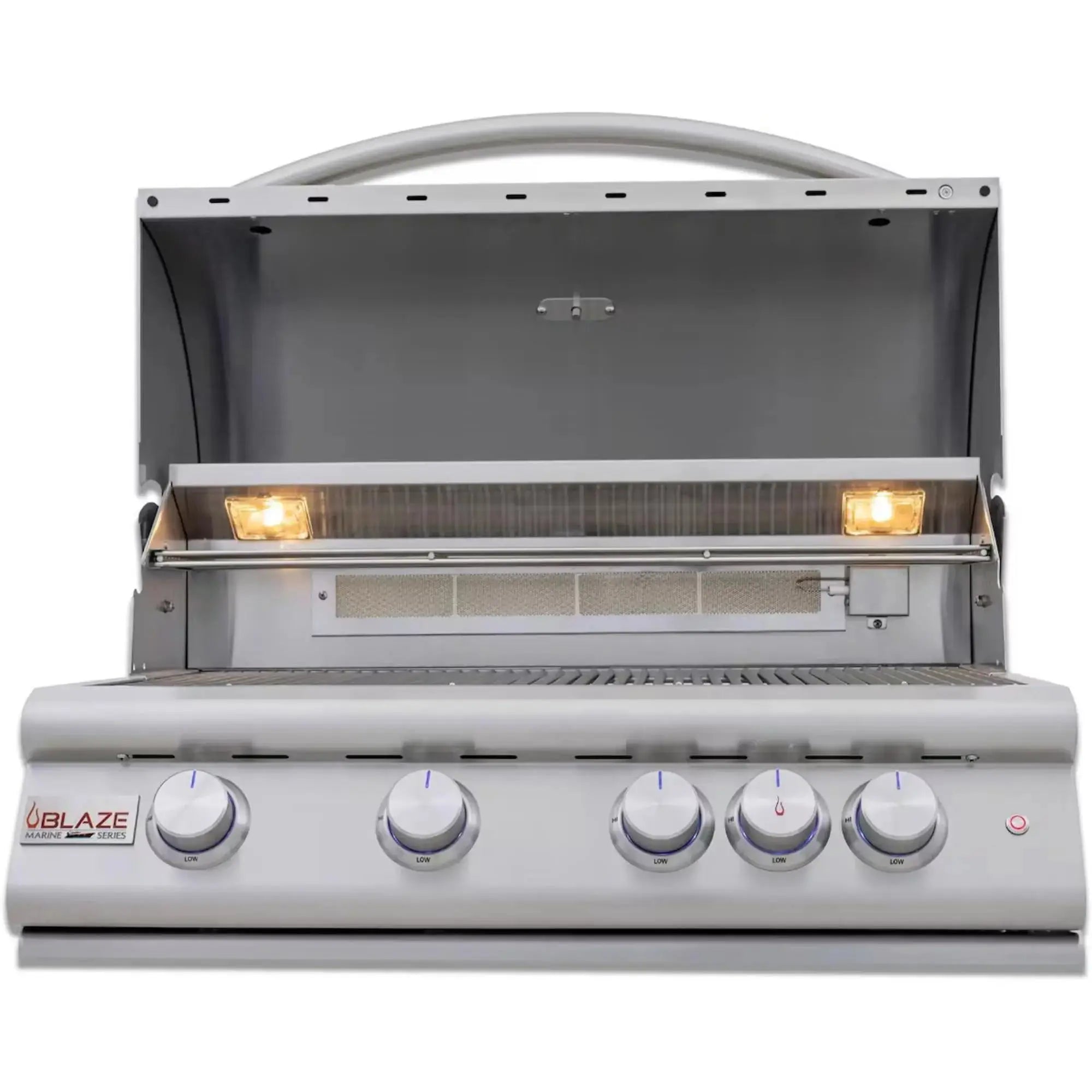 Blaze LTE+ Marine 32-Inch 4-Burner Built-In Natural Gas Grill With Rear Infrared – BLZ-4LTE3MG-NG Blaze