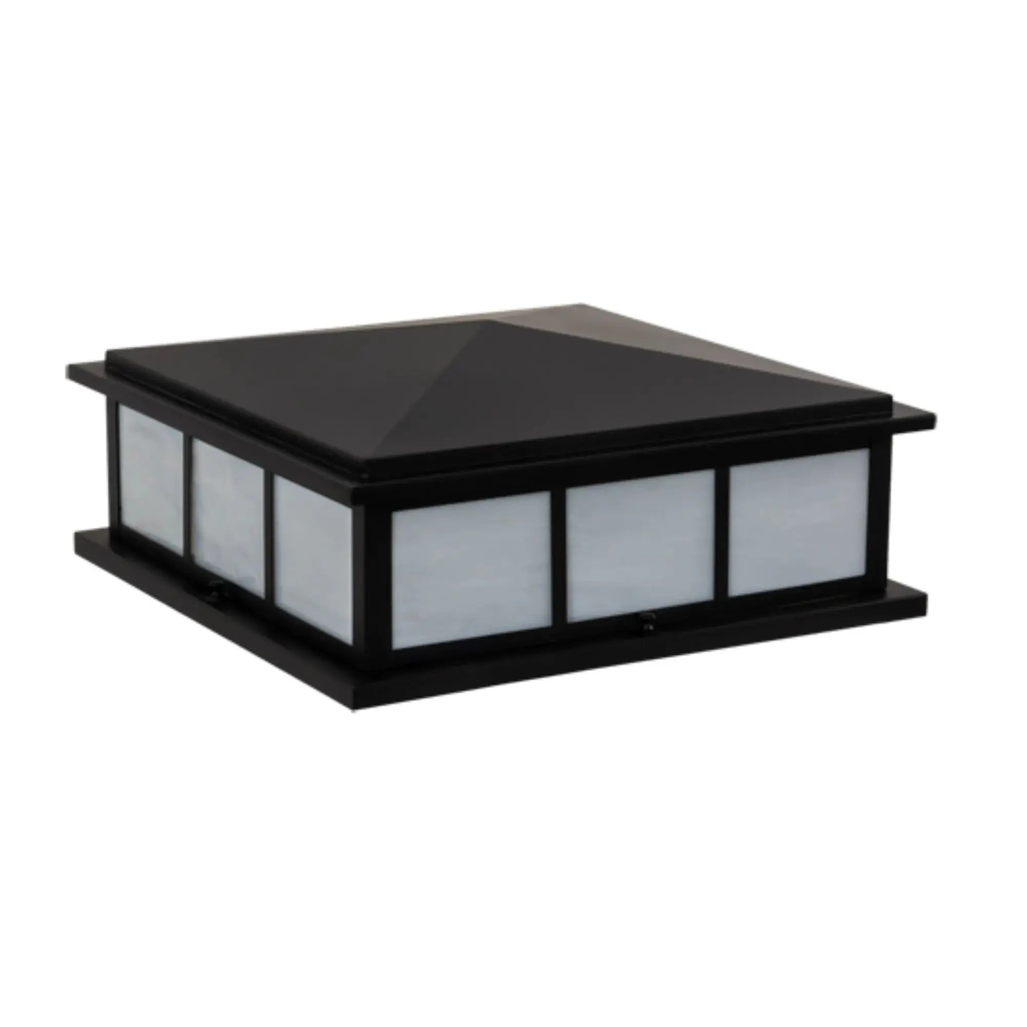 20" Square Seneca Double Bar Mission Pier Mount – Meyda Lighting Meyda Lighting