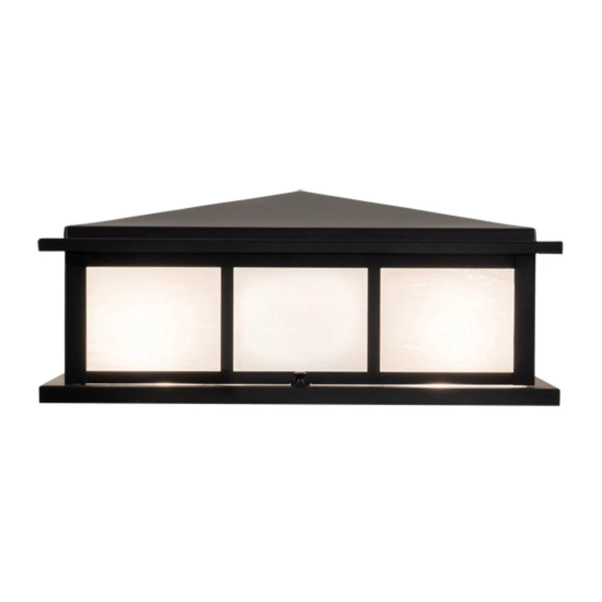 20" Square Seneca Double Bar Mission Pier Mount – Meyda Lighting Meyda Lighting
