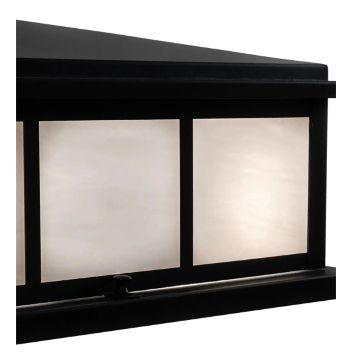 20" Square Seneca Double Bar Mission Pier Mount – Meyda Lighting Meyda Lighting
