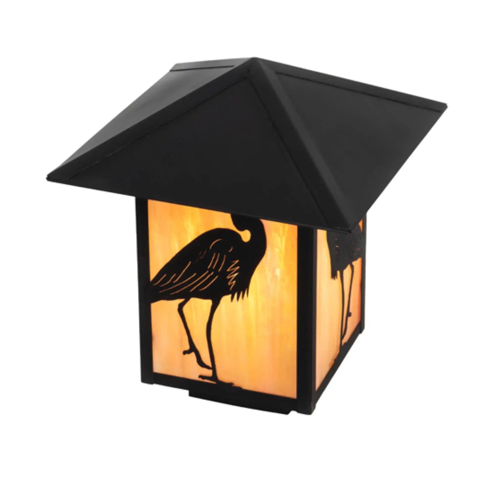 10" Square Seneca Heron Deck Light – Craftsman Brown – Wet-Rated – Meyda Lighting Meyda Lighting
